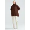 Tığ Triko Balıkçı Yaka Oversize Basic Triko Tunik TNK21135