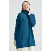 Tığ Triko Balıkçı Yaka Oversize Basic Triko Tunik TNK21135