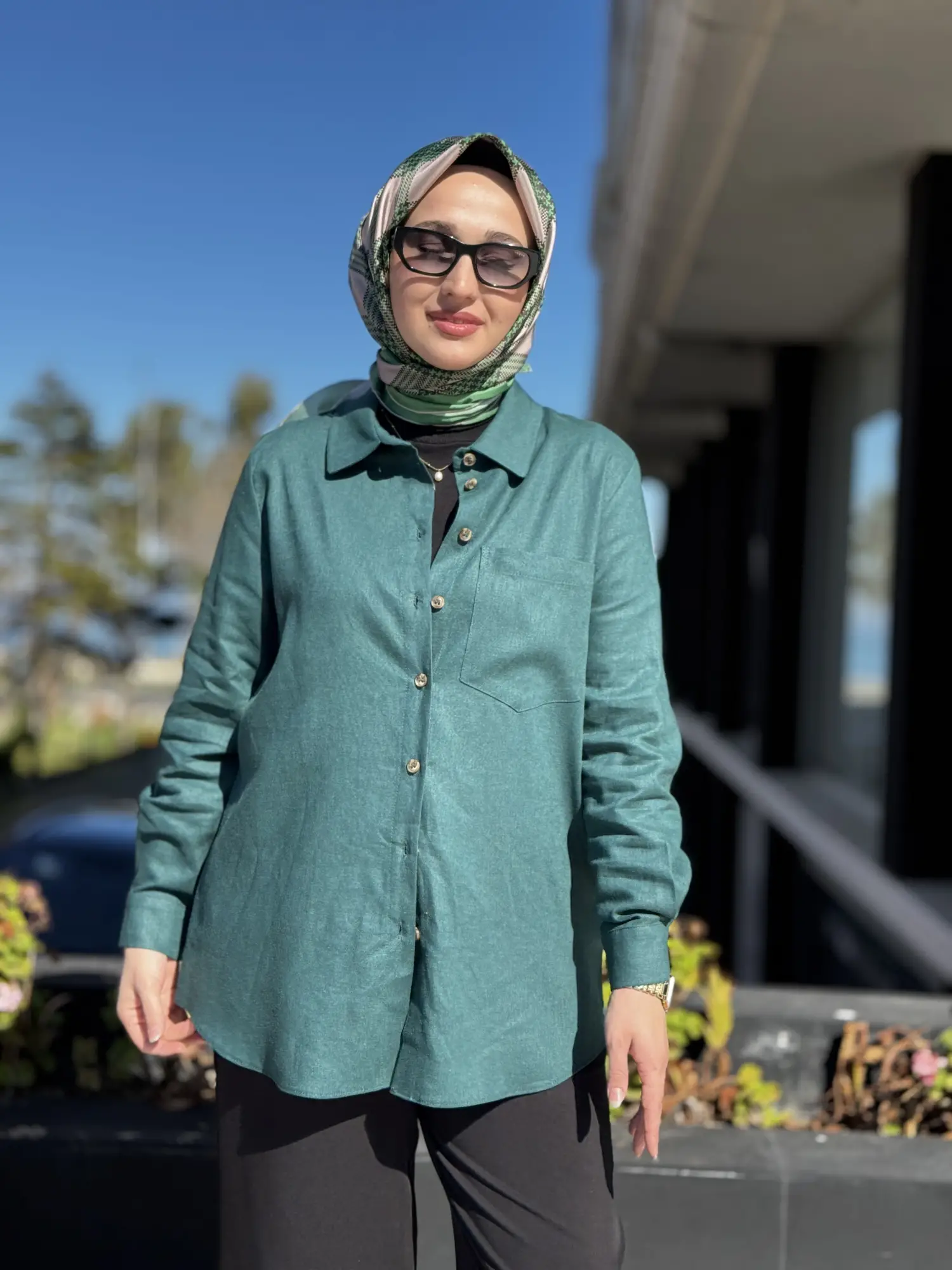 Kayra Basic Keten Gömlek