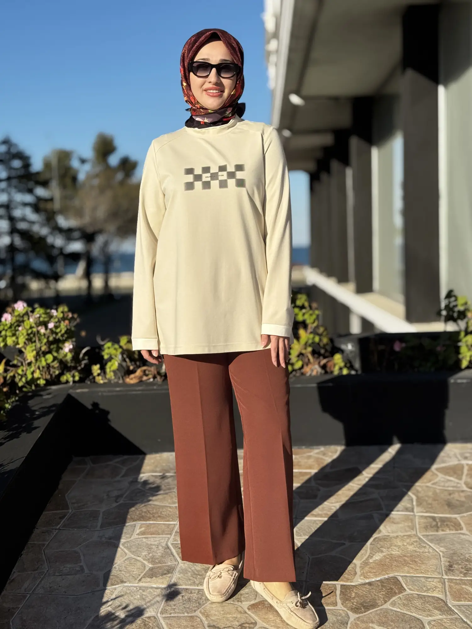 Kayra Kontrast Detaylı Pamuklı SweatShirt KA31011