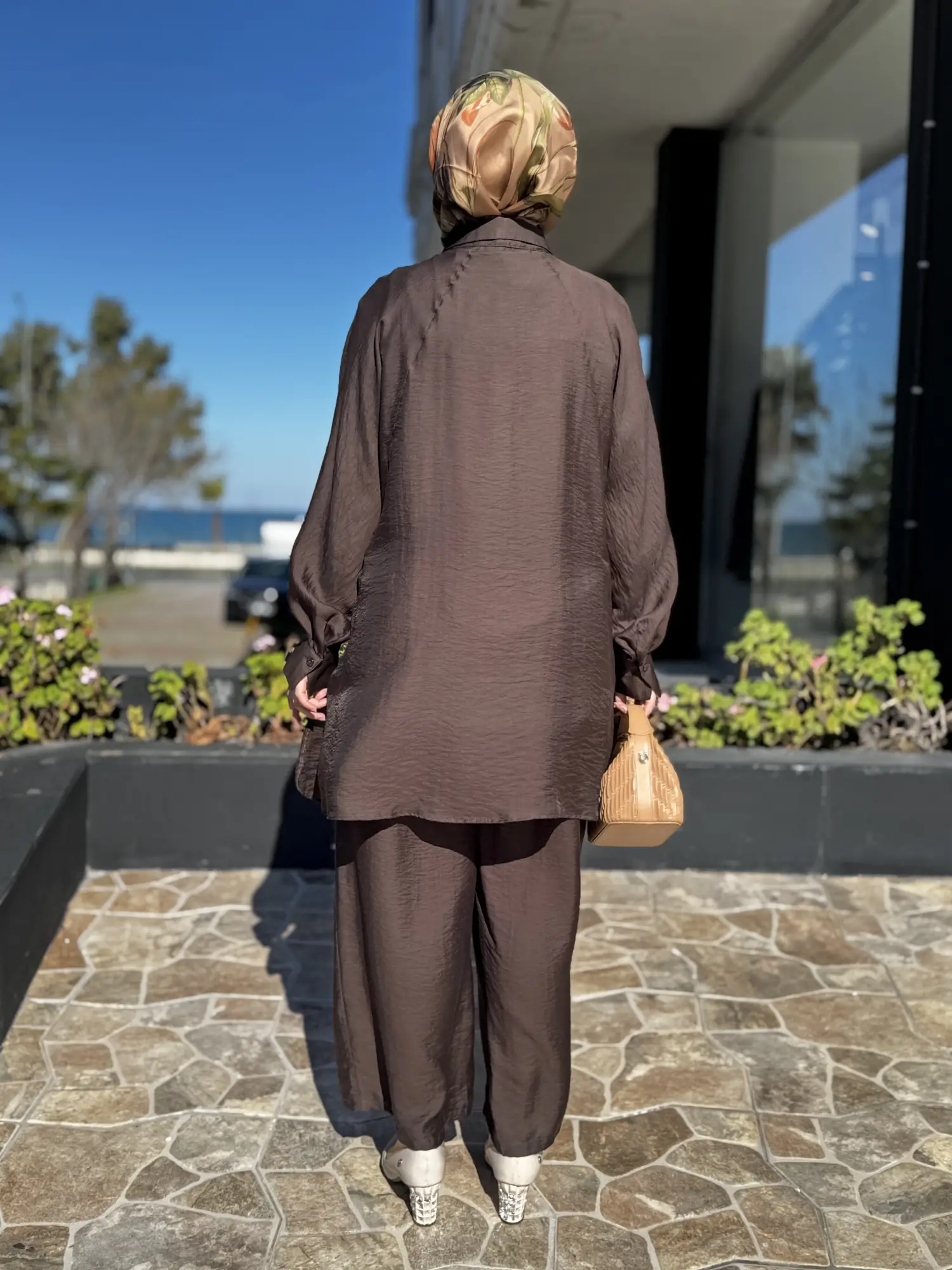 Almarwah Tencel Gömlek Pantolon Takım