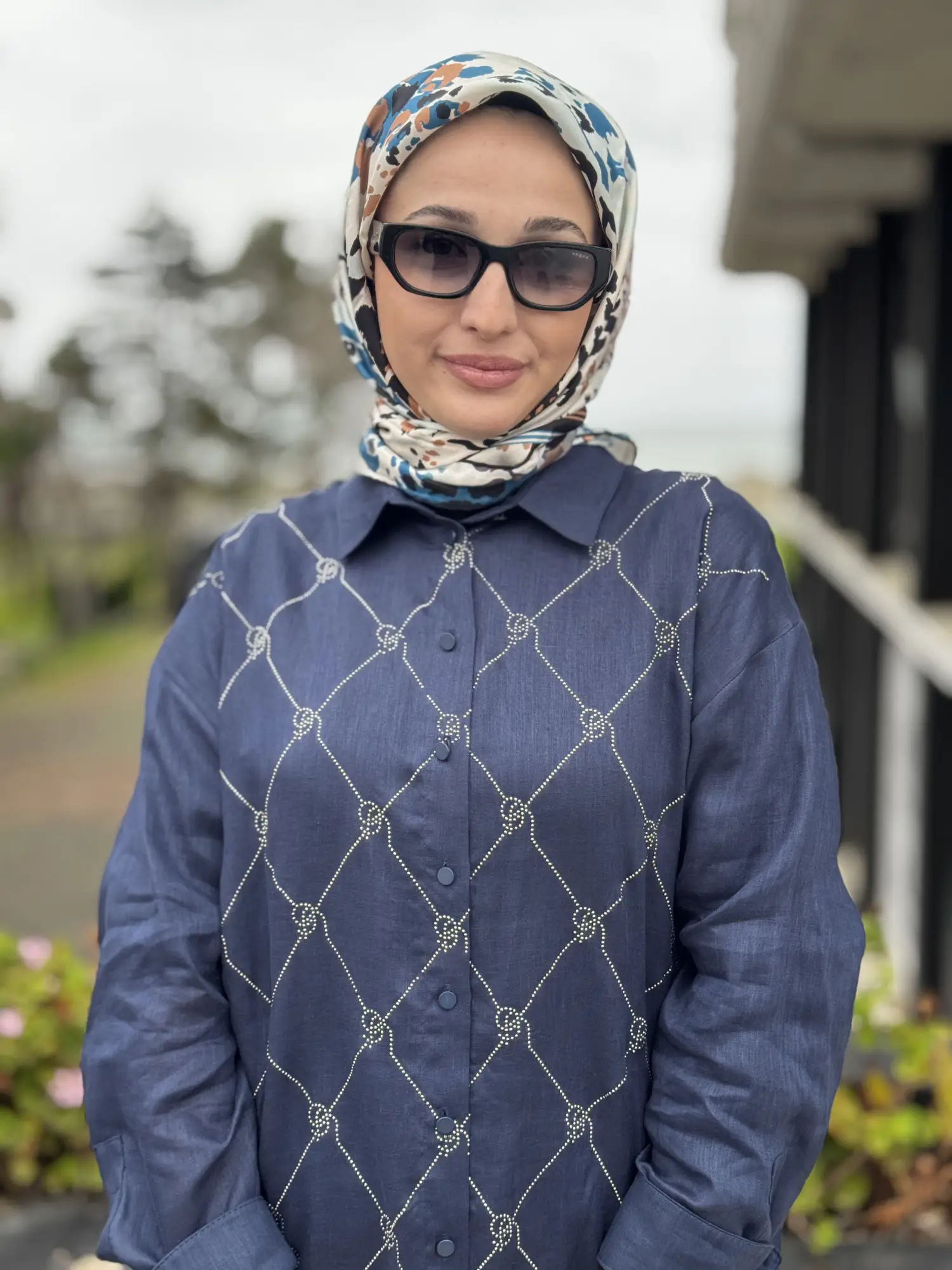 İNDİGO G9170 Taş Baskılı Keten Gömlek Pantolon Takım