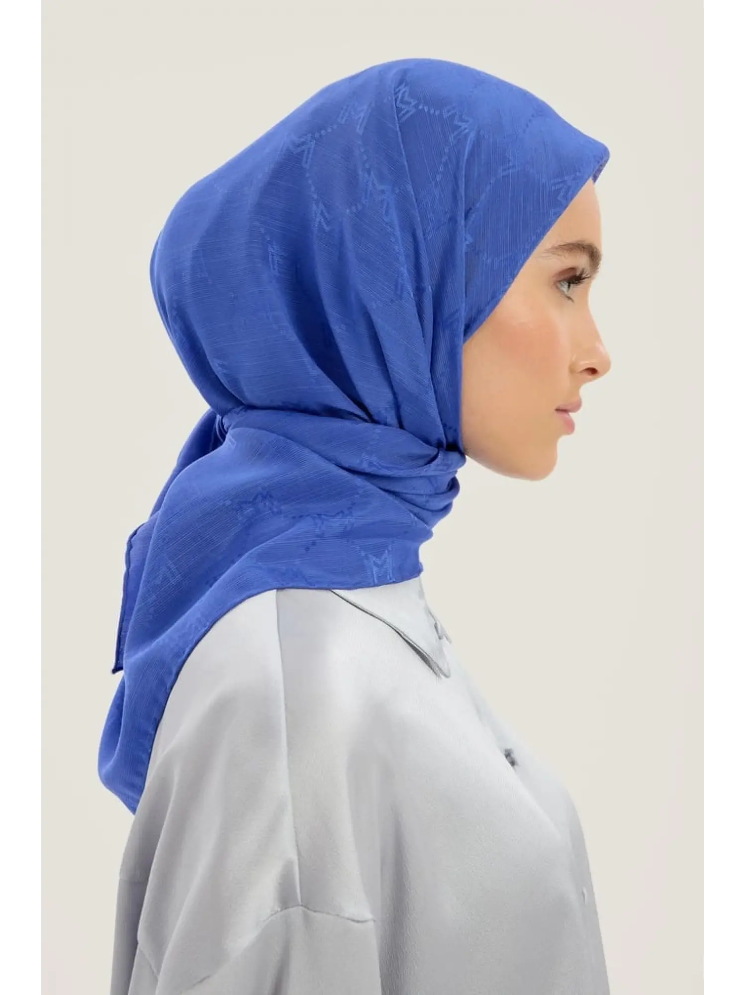 TAŞ Maisa Neda 90X90 Jakarlı Pamuk İpek Eşarp