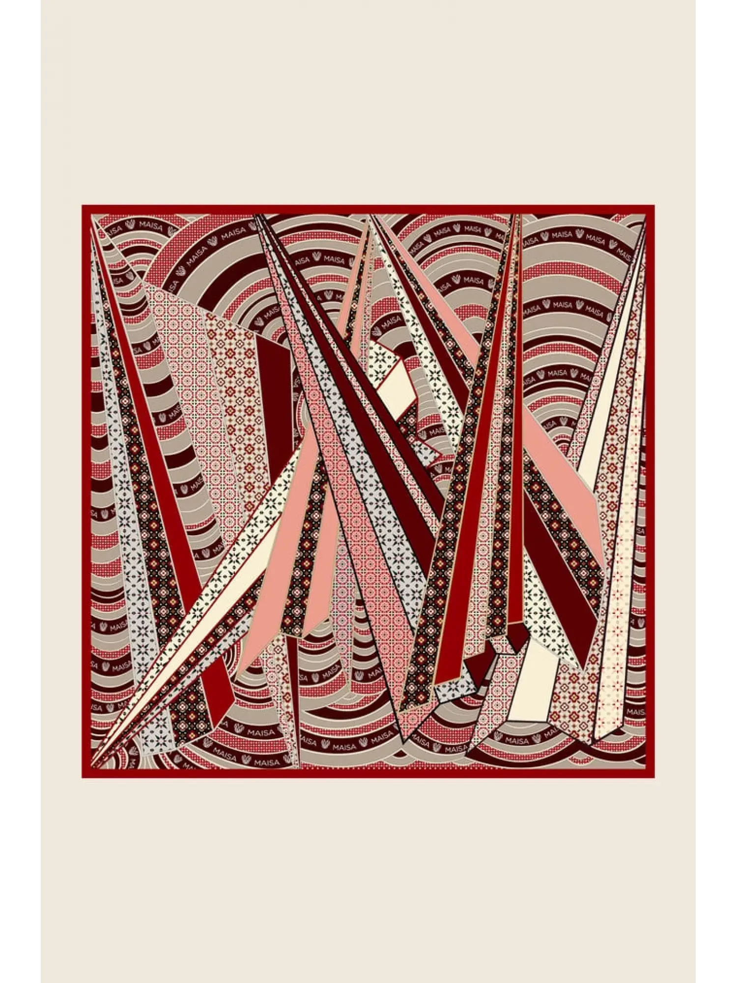 Maisa Özde 90X90 Mulberry İpek Eşarp