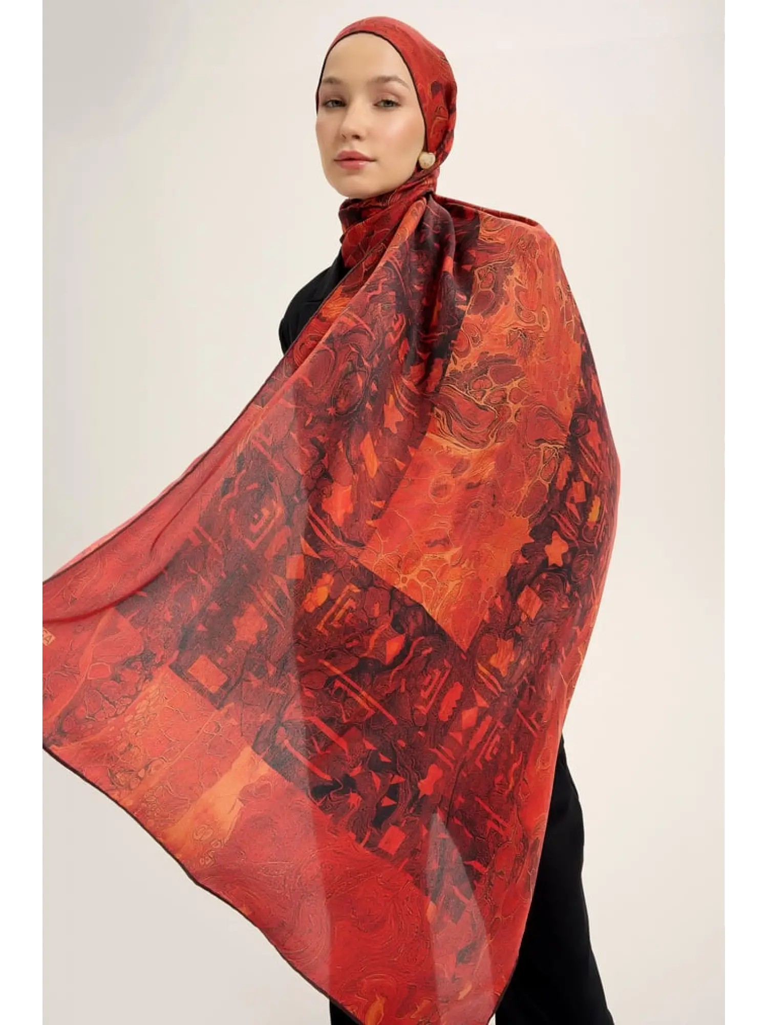 Maisa Merz 70x190 Pamuk İpek Şal