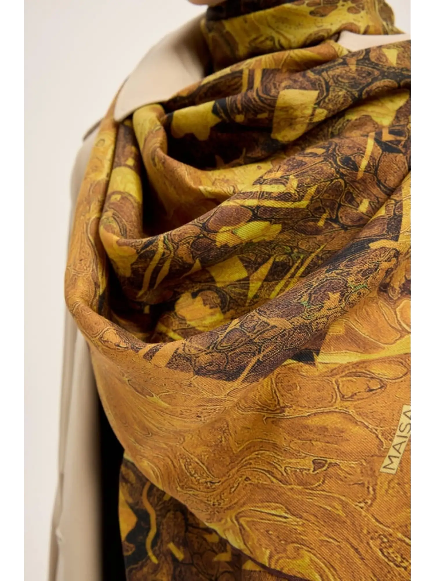 Maisa Merz 70x190 Pamuk İpek Şal