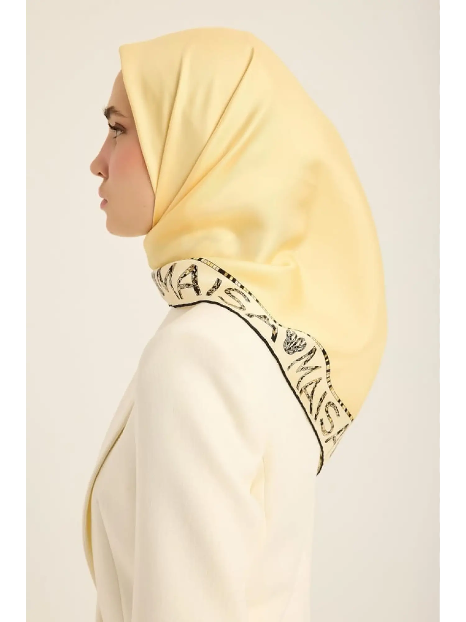 Maisa Rufi 90X90 Twil İpek Eşarp