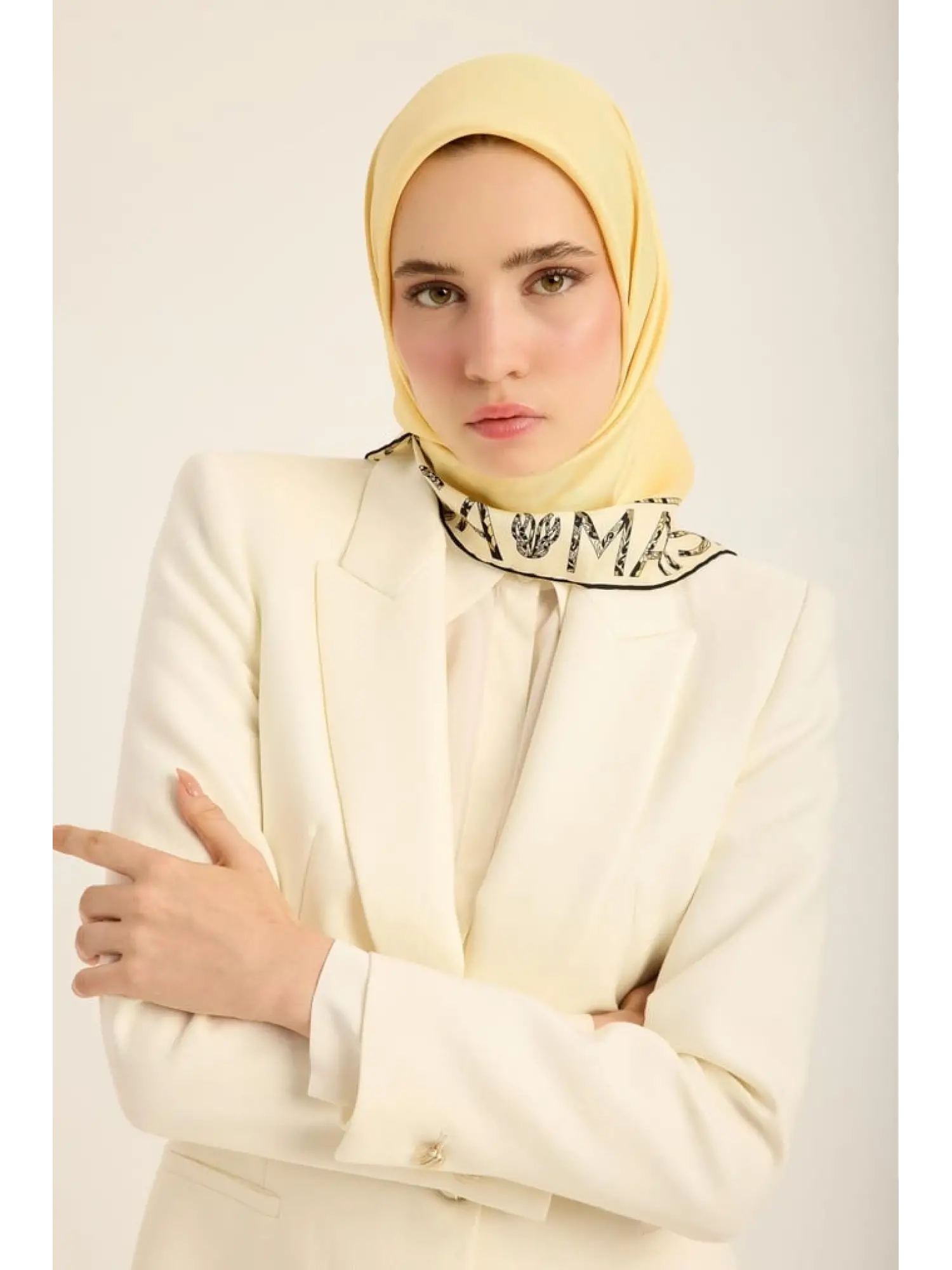 Maisa Rufi 90X90 Twil İpek Eşarp