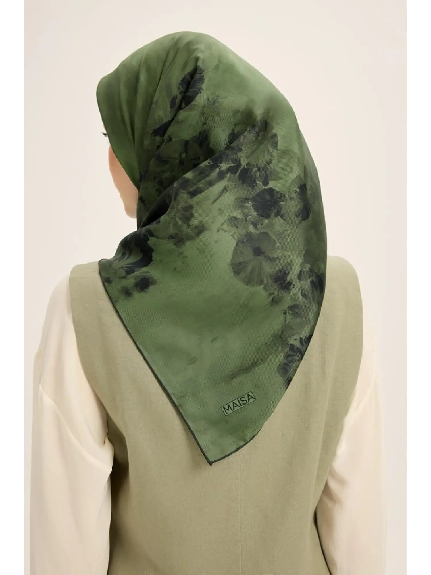 Maisa Yonca 90X90 Mulberry İpek Eşarp