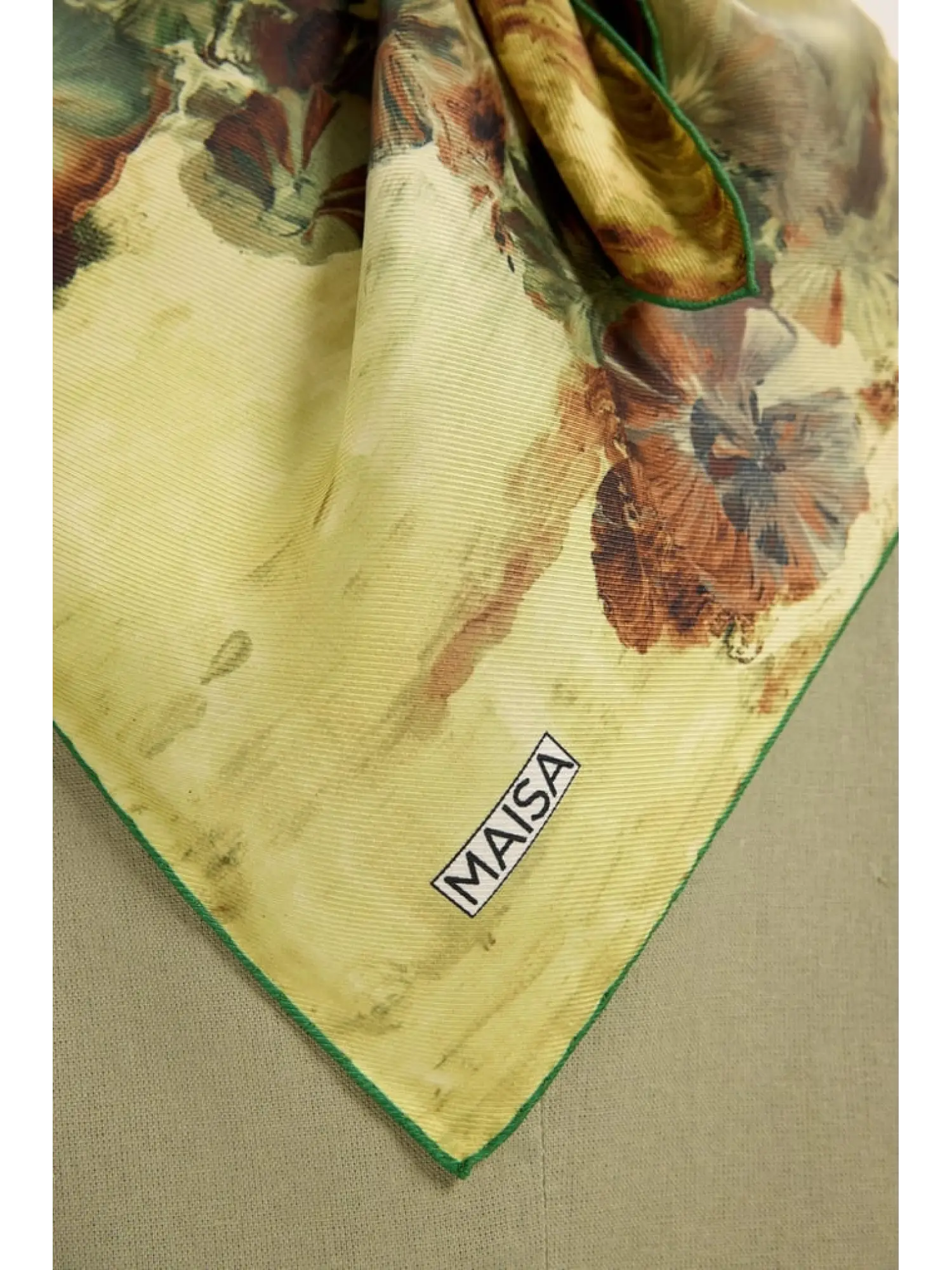 Maisa Yonca 90X90 Mulberry İpek Eşarp