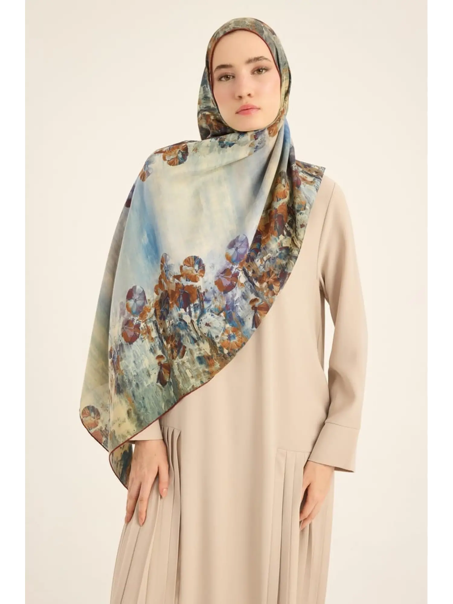 Maisa Yonca 70x190 Pamuk İpek Şal