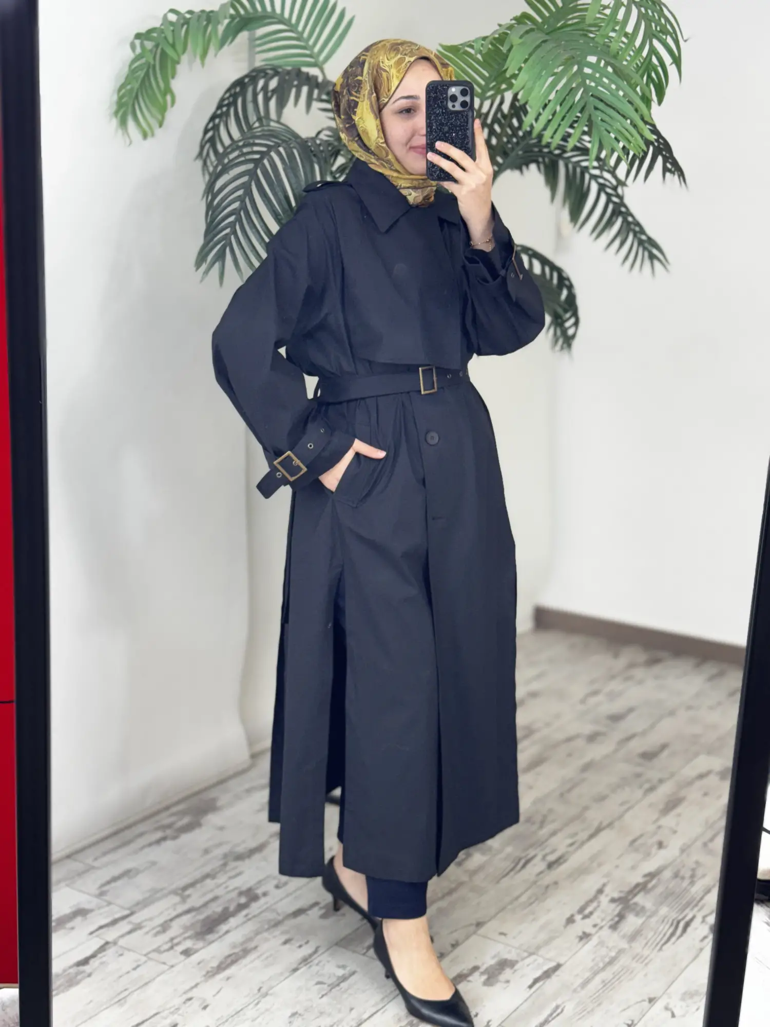 QooQ Store Valen Trench 26SS601