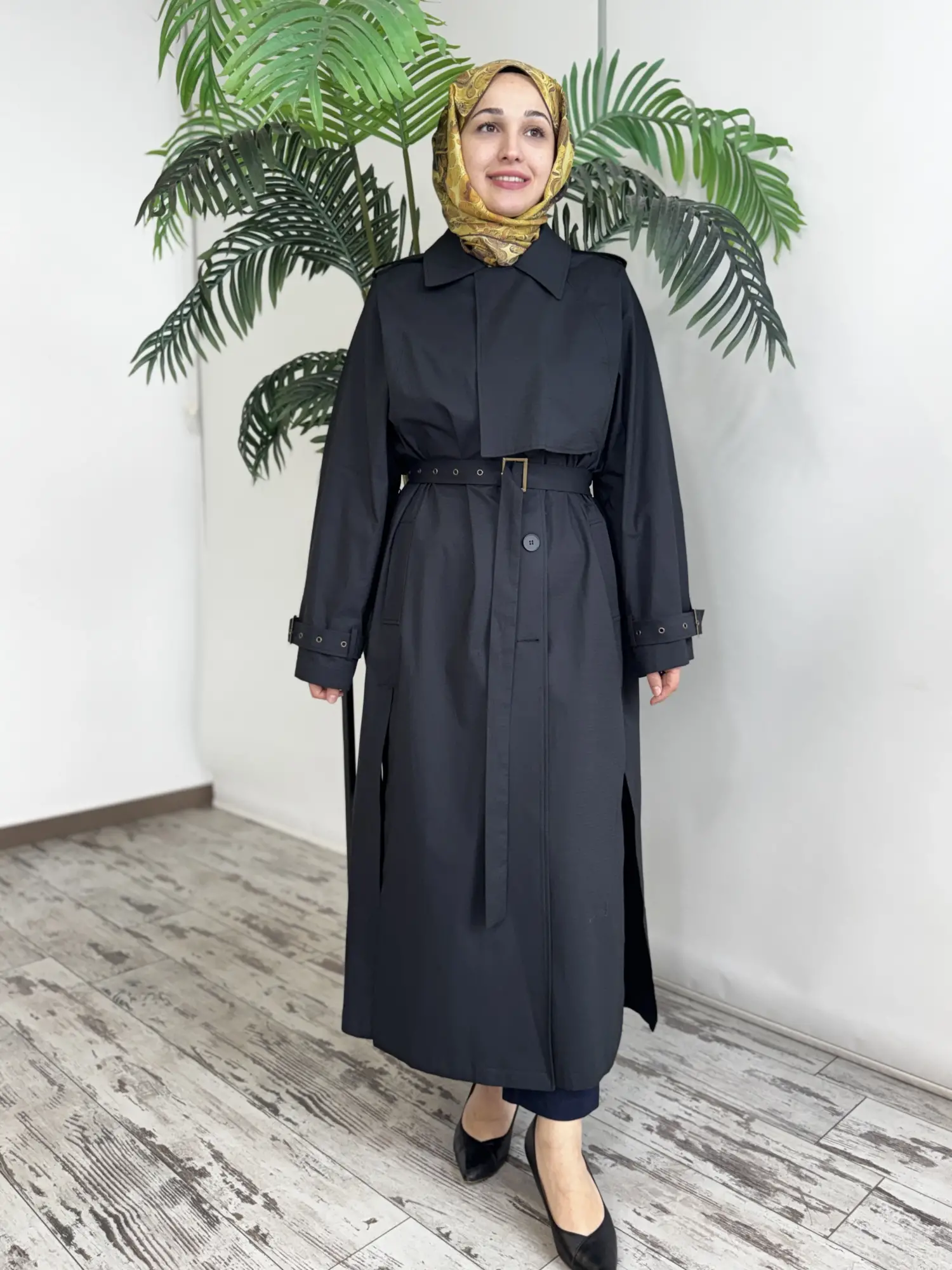 QooQ Store Valen Trench 26SS601