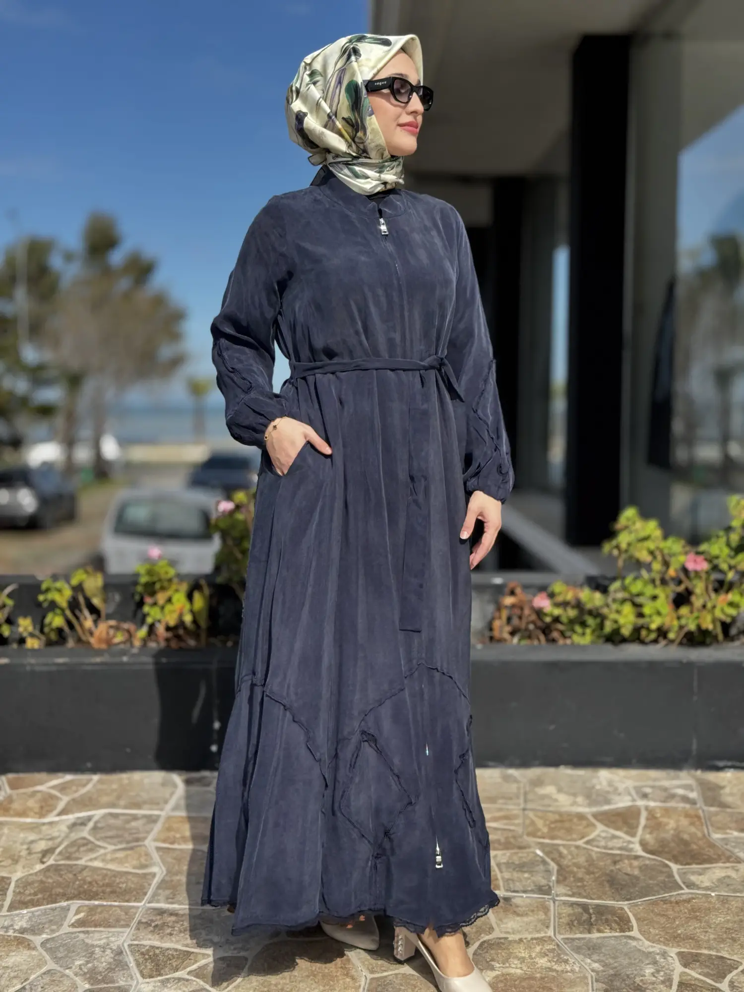 Misswhence Güpür ve Parça Detaylı İpek Farece / Pardesü 39500