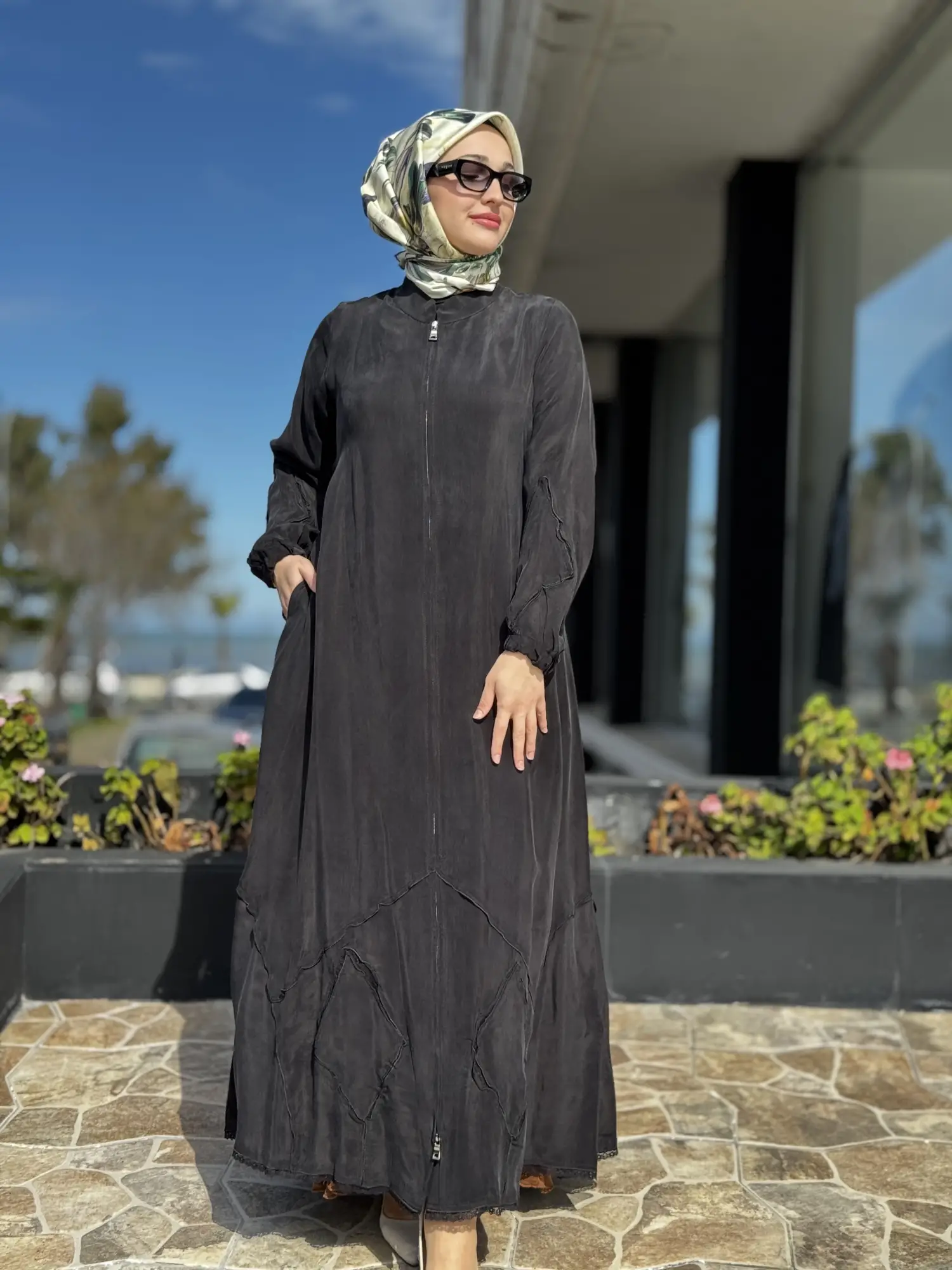 Misswhence Güpür ve Parça Detaylı İpek Farece / Pardesü 39500