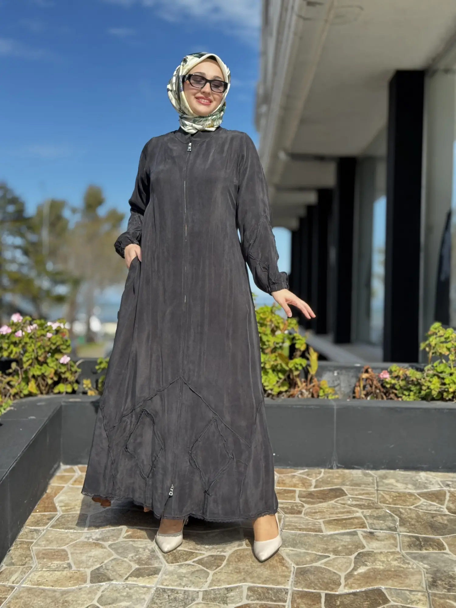 Misswhence Güpür ve Parça Detaylı İpek Farece / Pardesü 39500