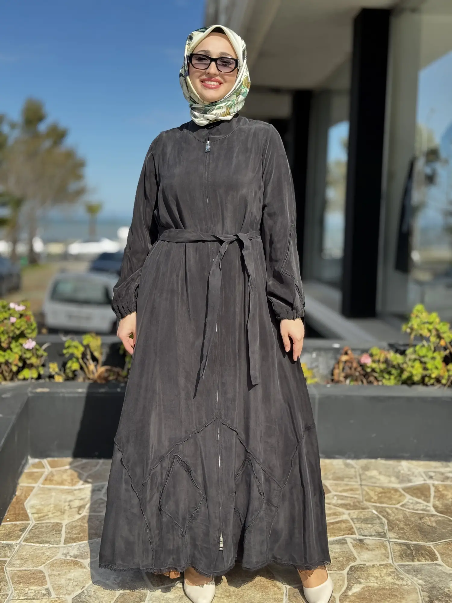 Misswhence Güpür ve Parça Detaylı İpek Farece / Pardesü 39500