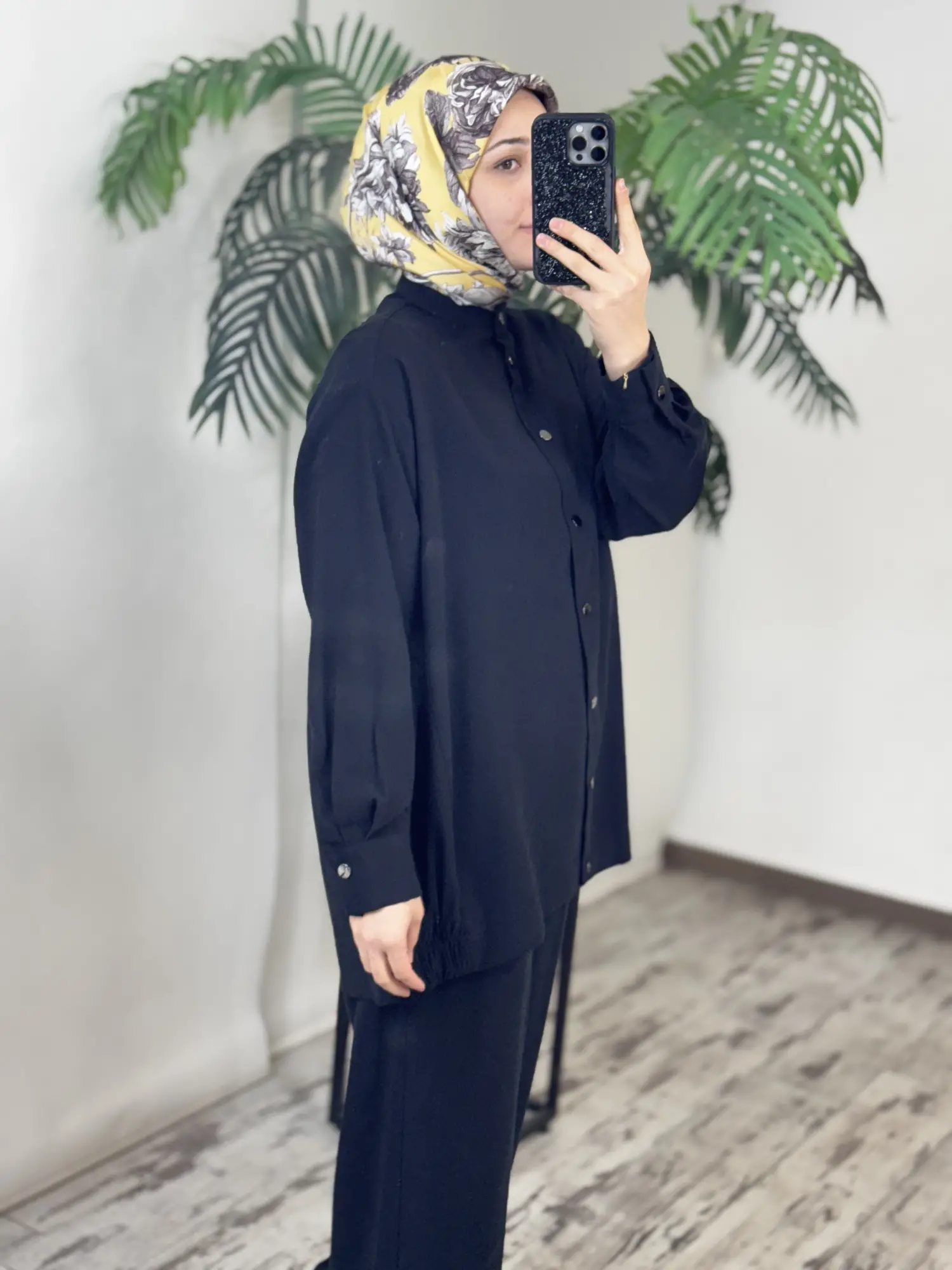 Almarwah Tencel Tunik Pantolon Takım 202971