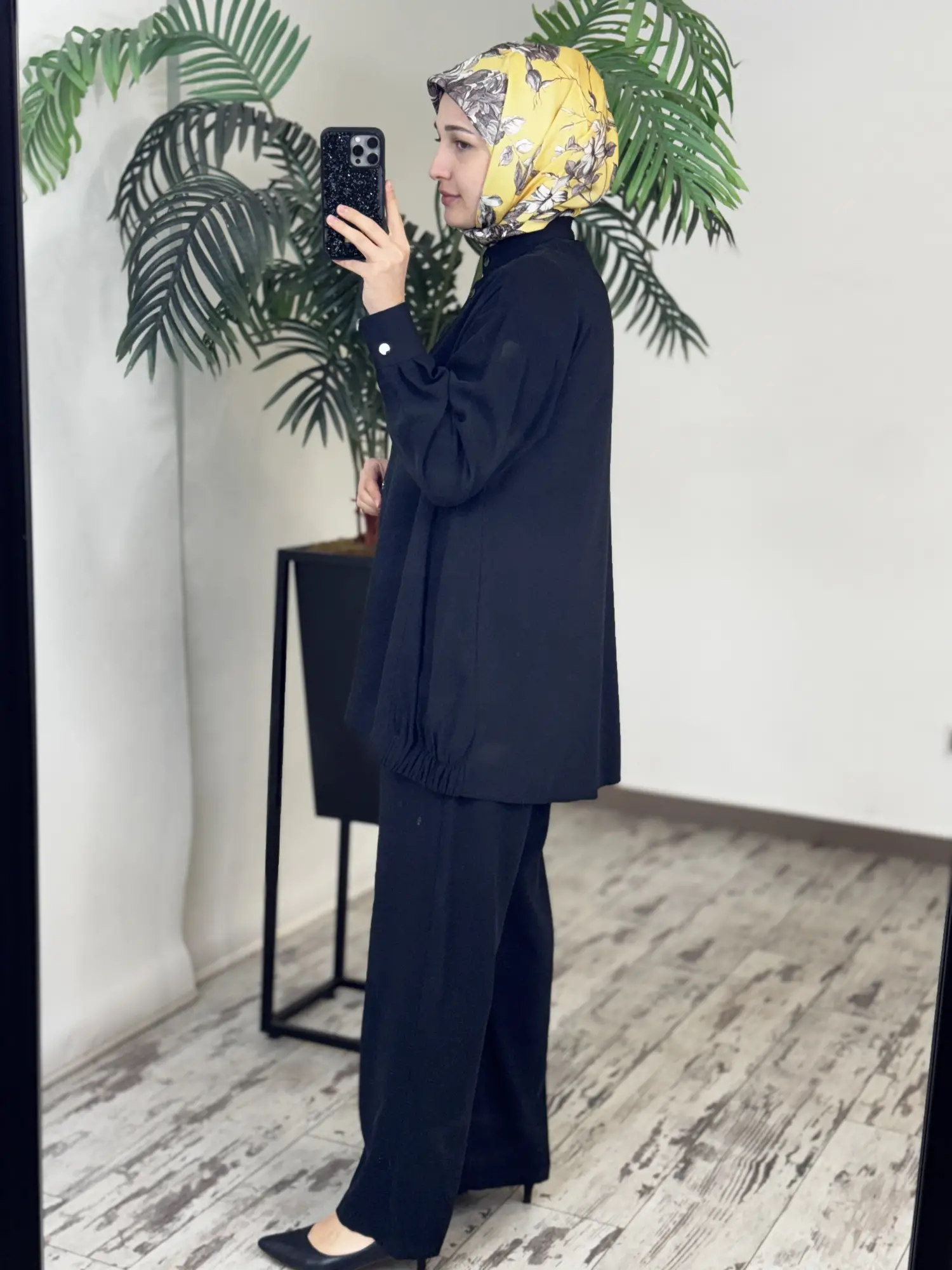 Almarwah Tencel Tunik Pantolon Takım 202971