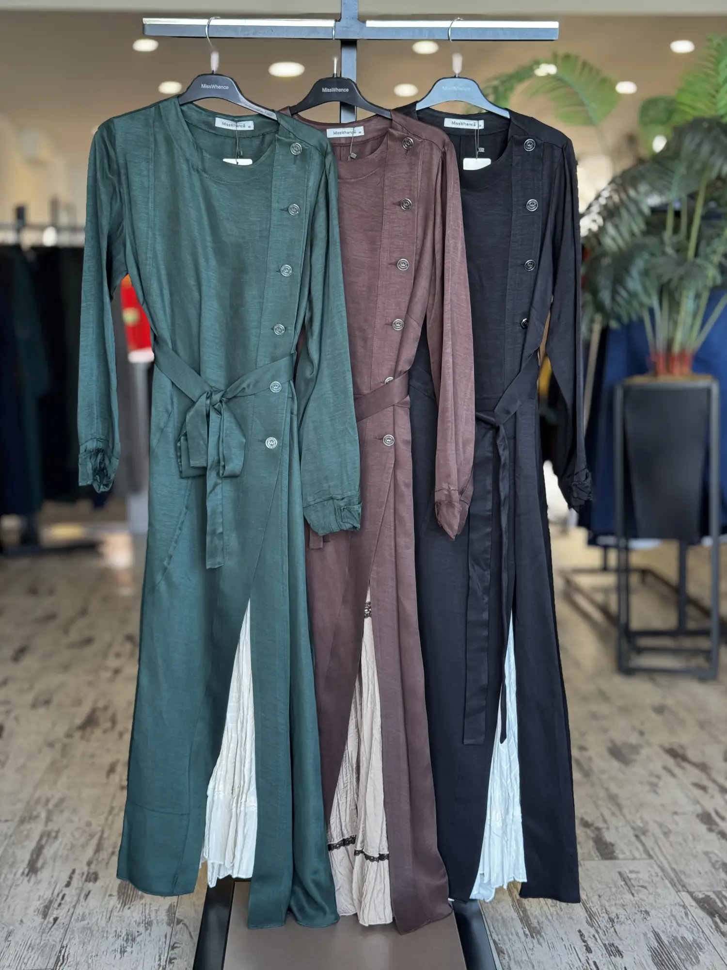 Misswhence Chanel Keten İkili Elbise 39806