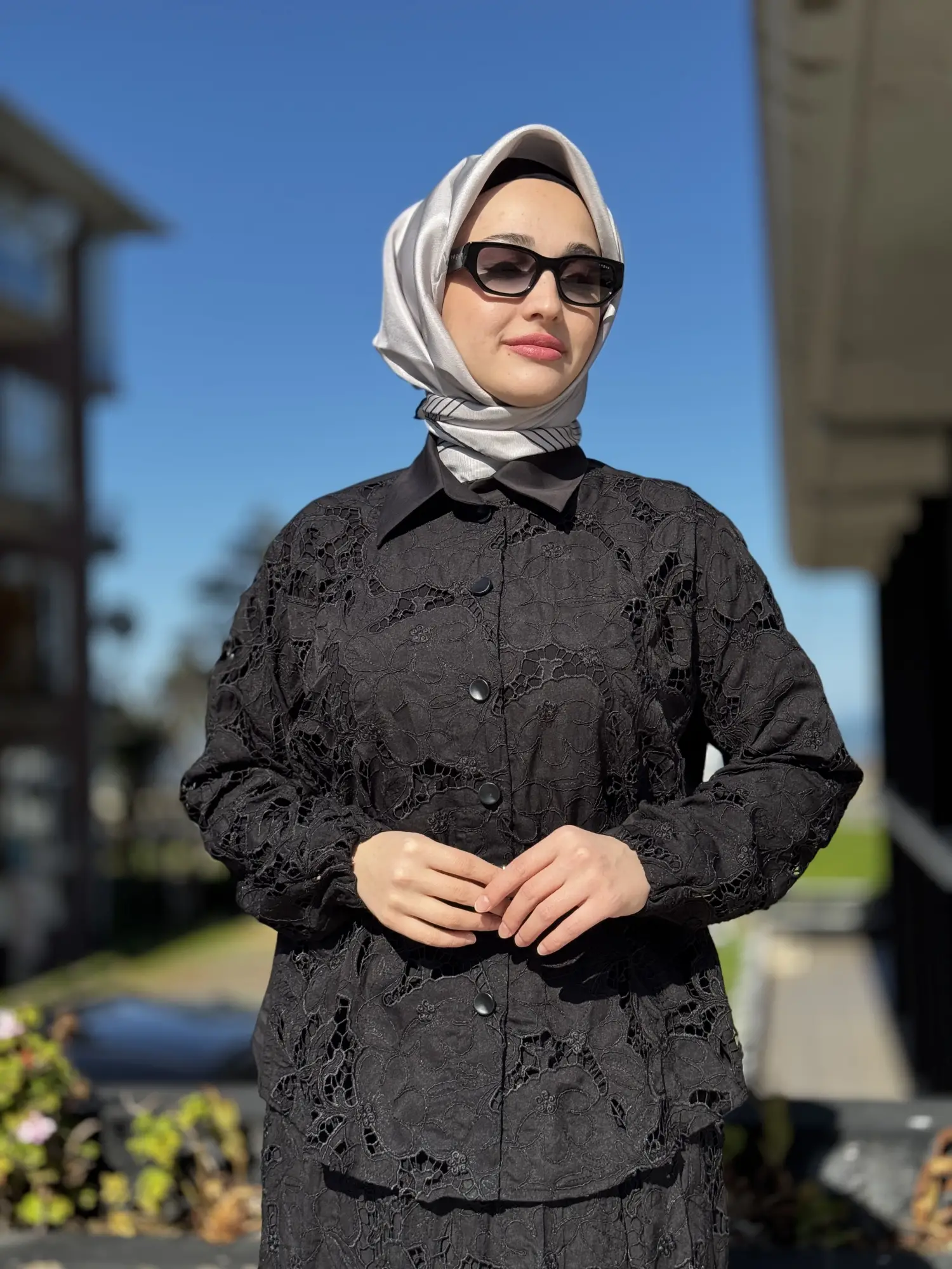 Misswhence Güpürlü 3 Lü Etekli Takım 39306