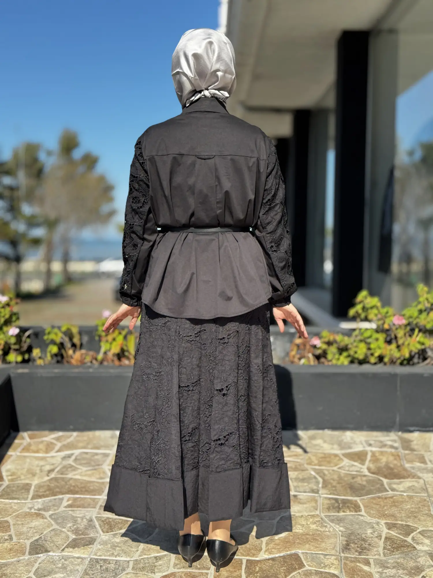 Misswhence Güpürlü 3 Lü Etekli Takım 39306