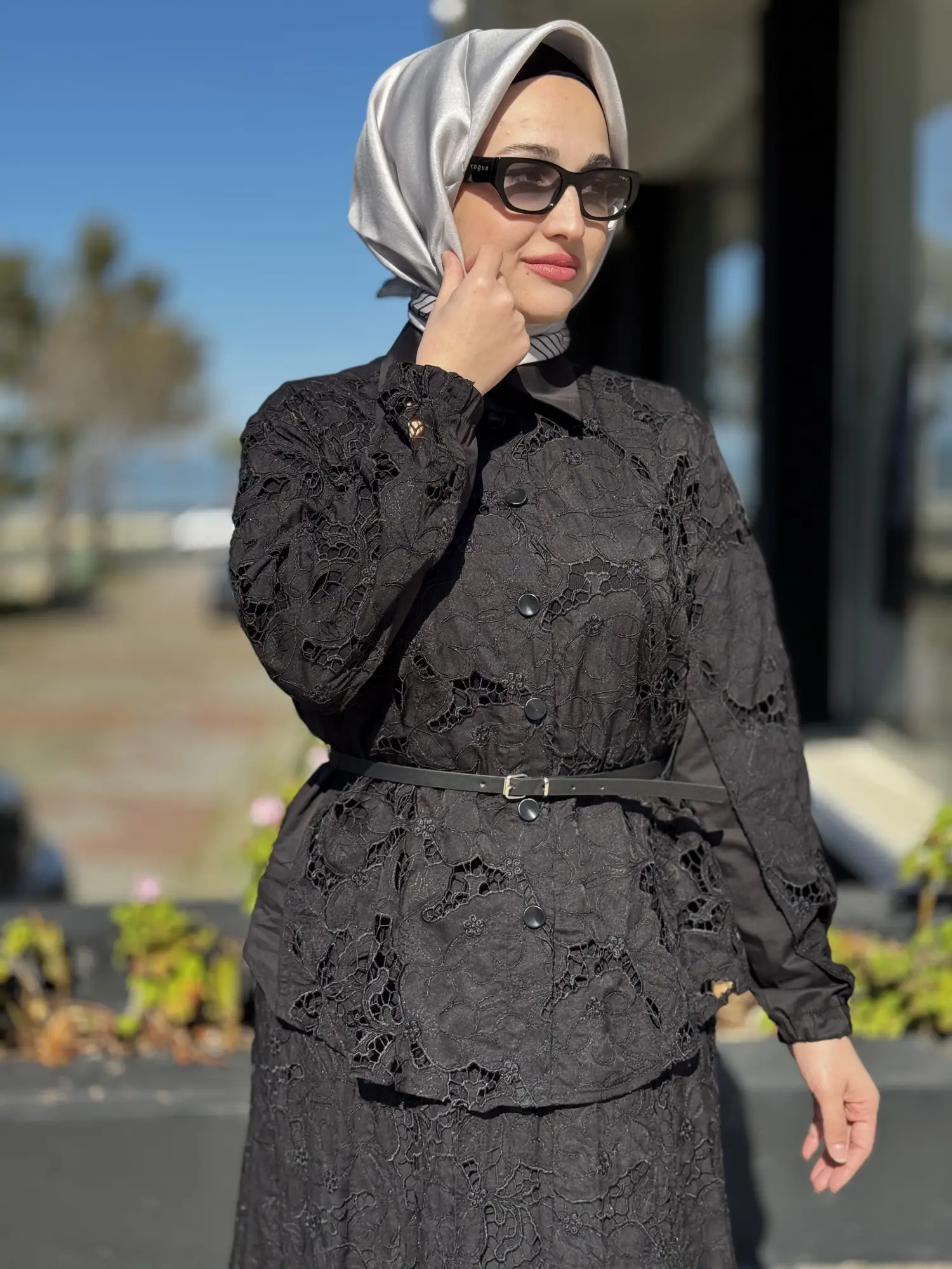 Misswhence Güpürlü 3 Lü Etekli Takım 39306