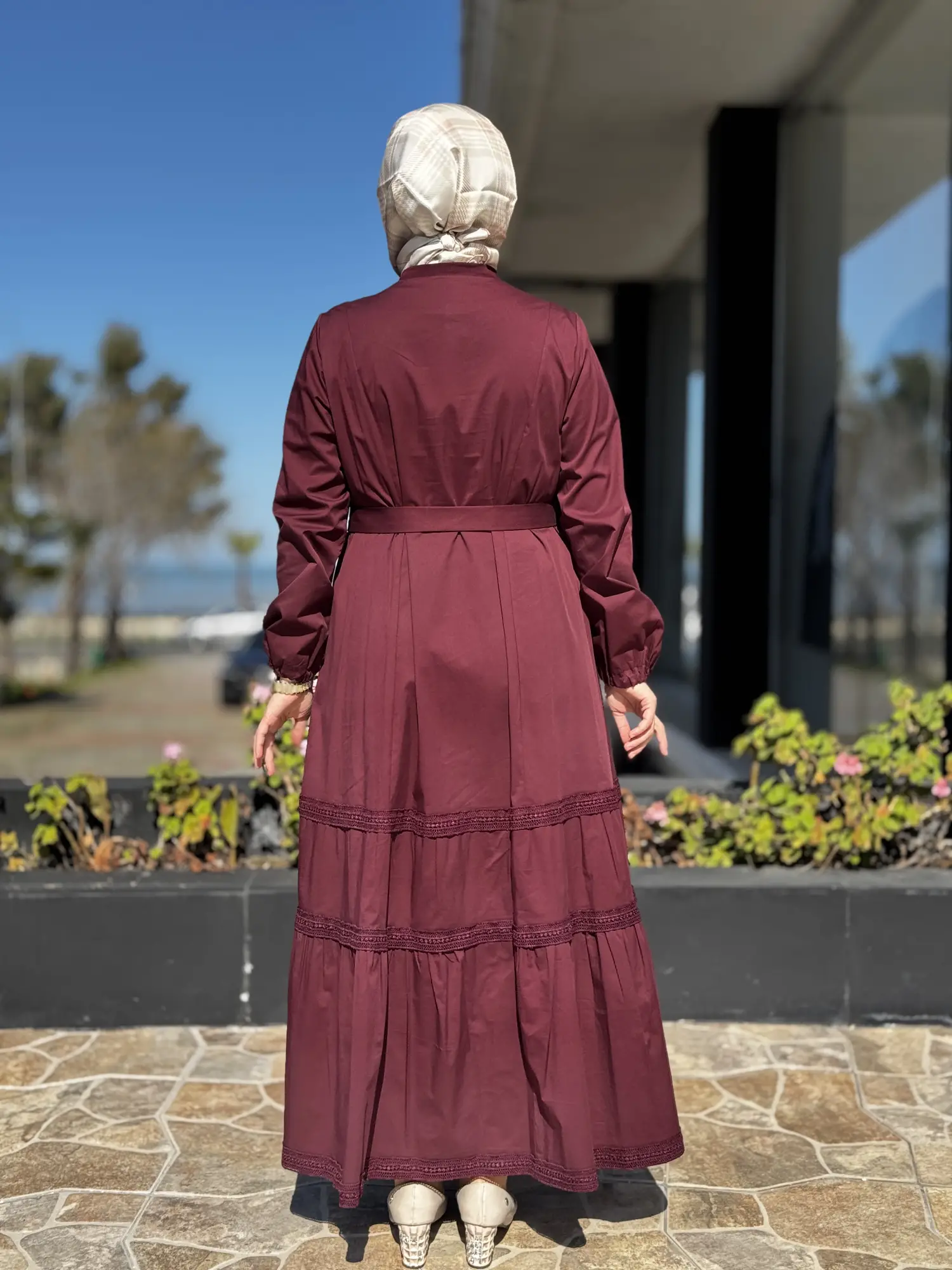 Misswhence Fermuarlı ve Spor Dikişli Elbise 39807