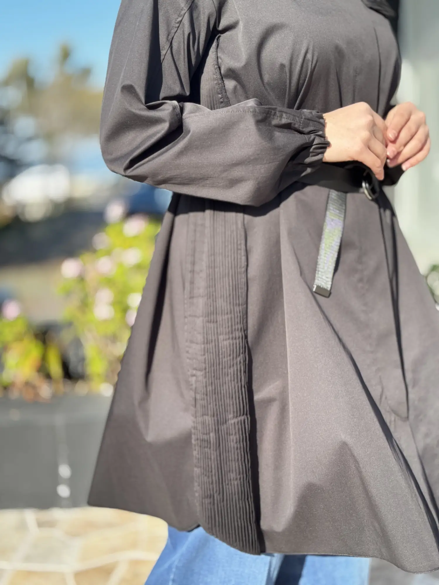 Misswhence Drape Detaylı Kemerli Gömlek 39305