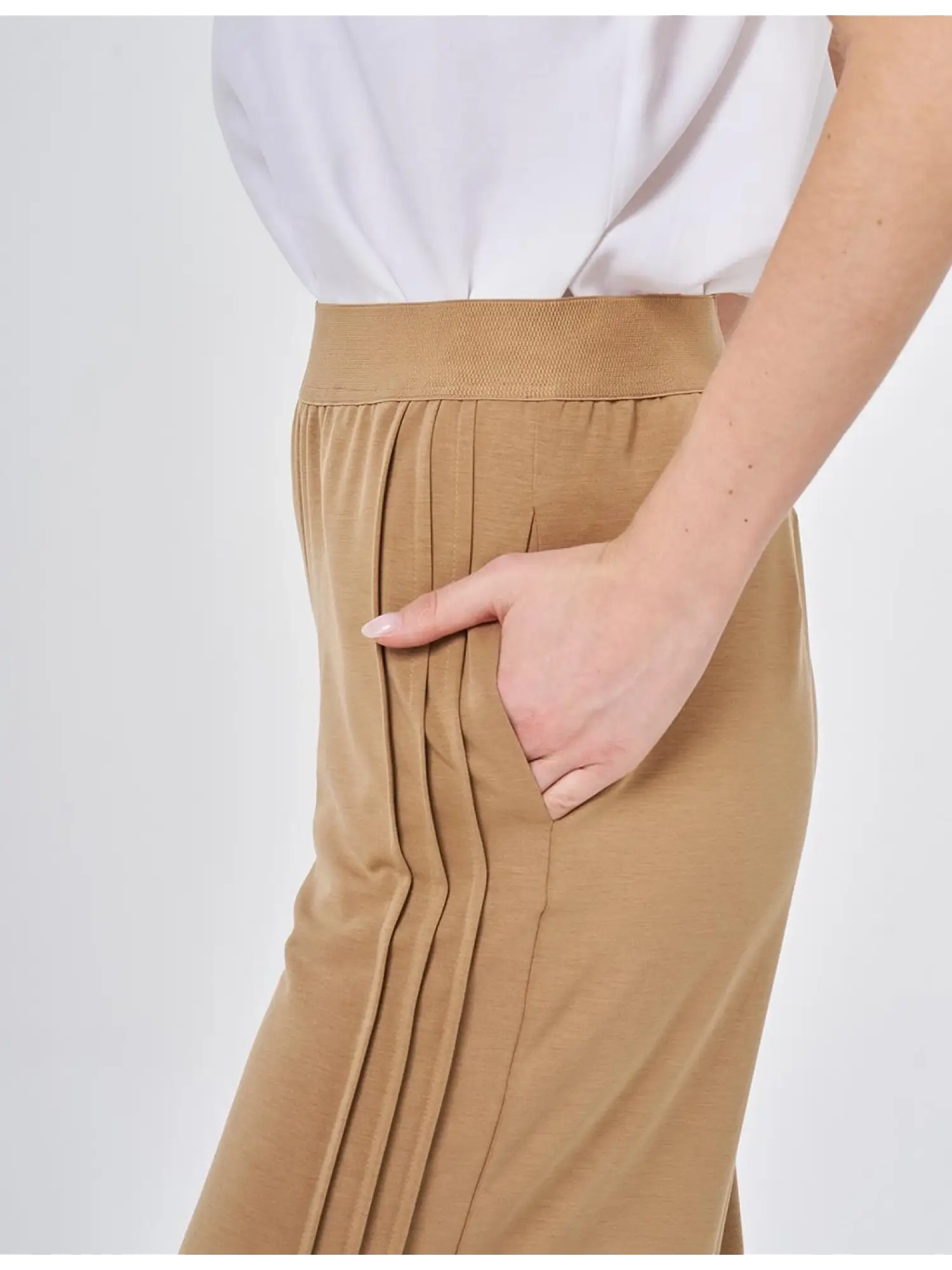 Kayra Yanları Nervürlü Beli Lastikli Spor Pantolon KA79027