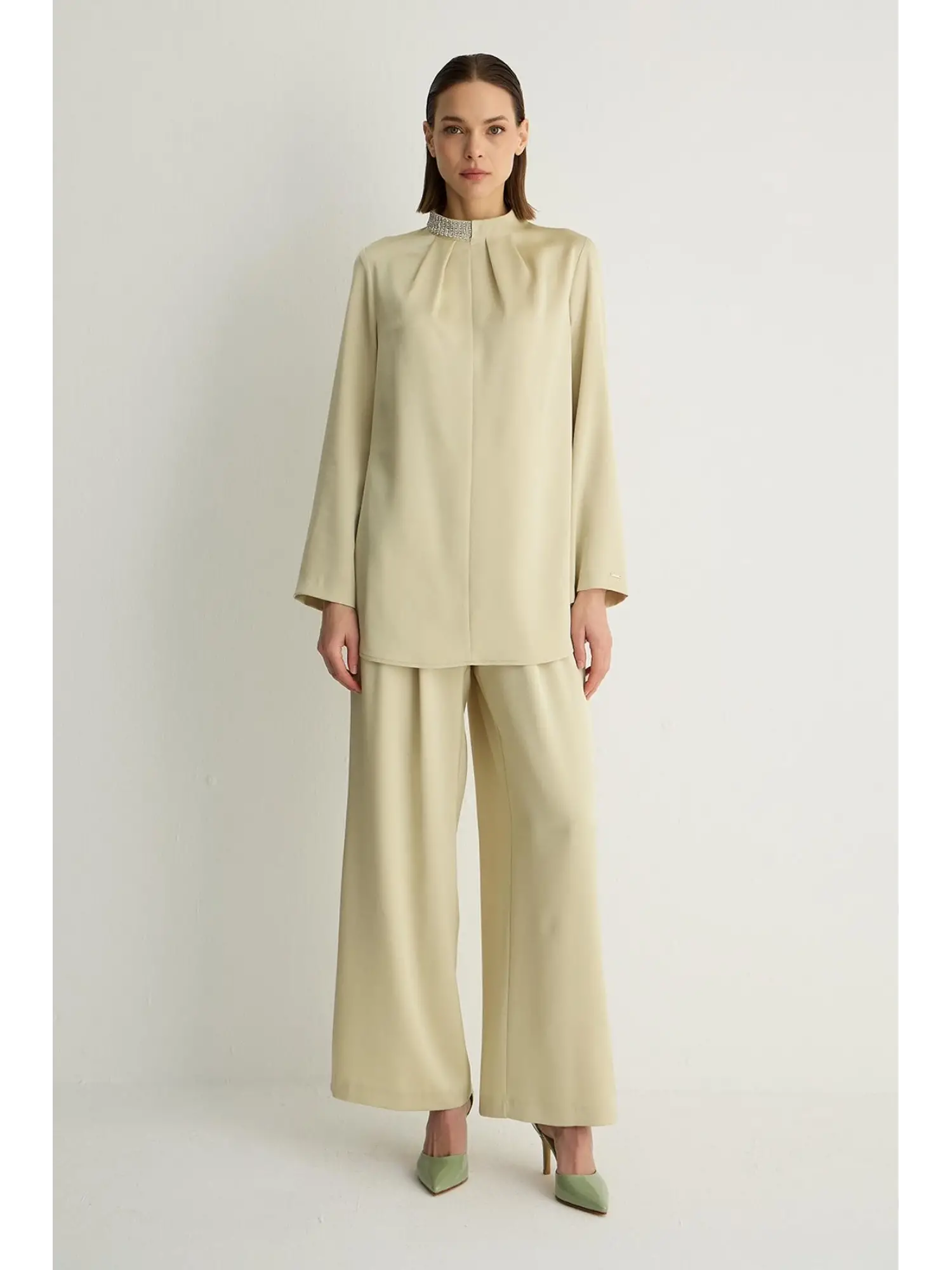 SENNA Lotus Bluz Pantolon Takım SD2620005