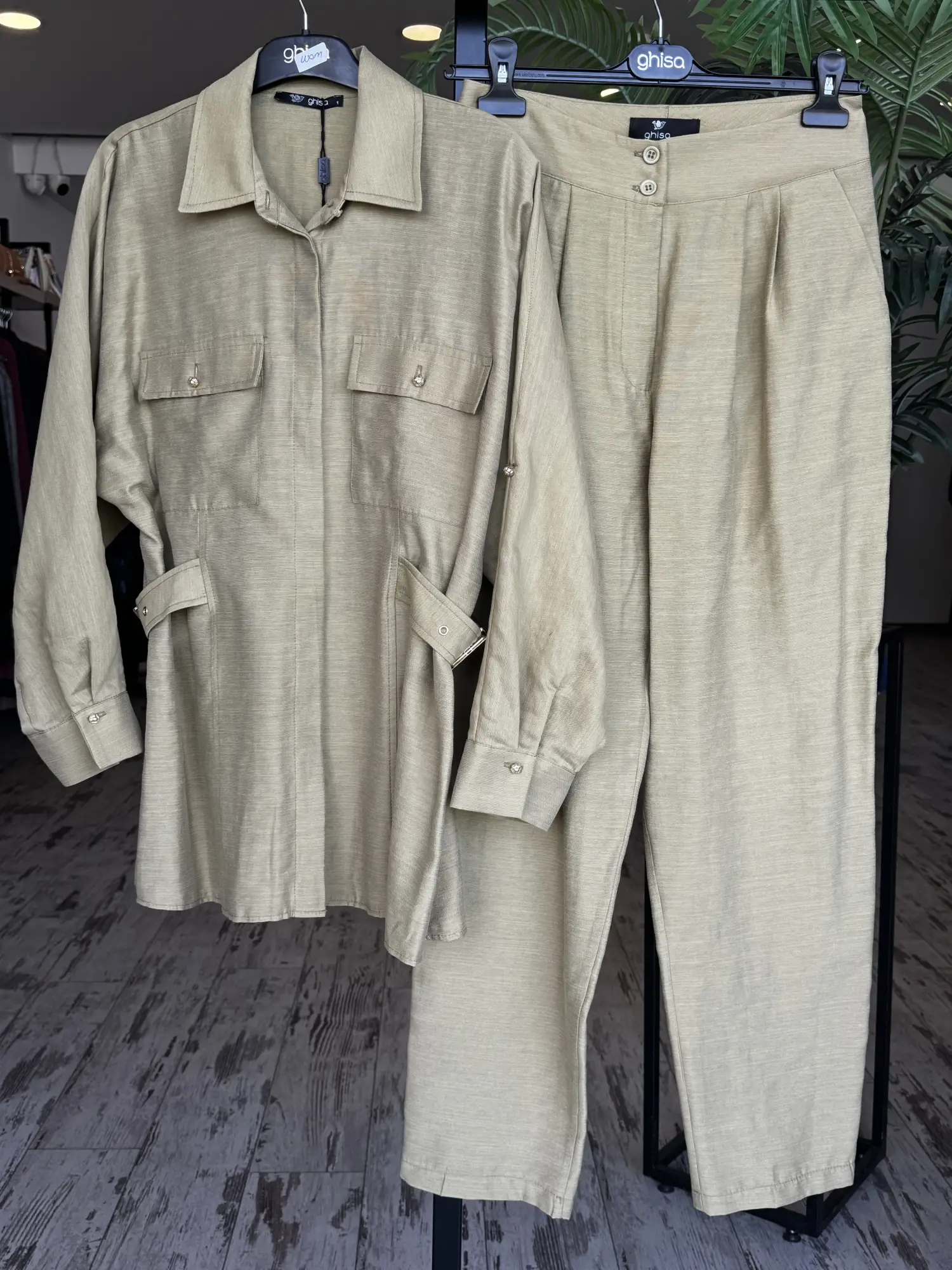 Ghisa Gömlek / Ceket Pantolon Takım G9189