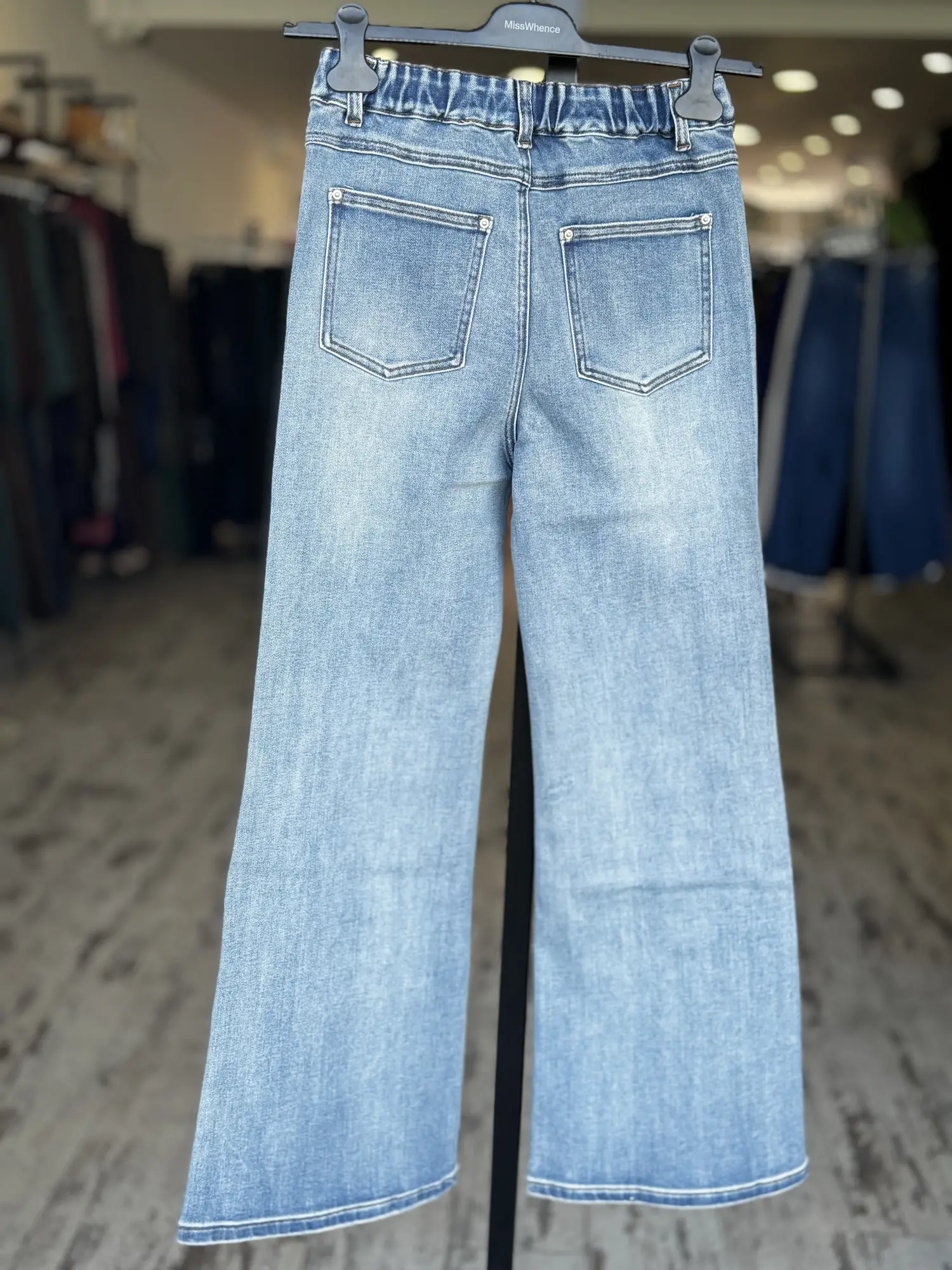 Ghisa Taşlı Kot Pantolon 8081