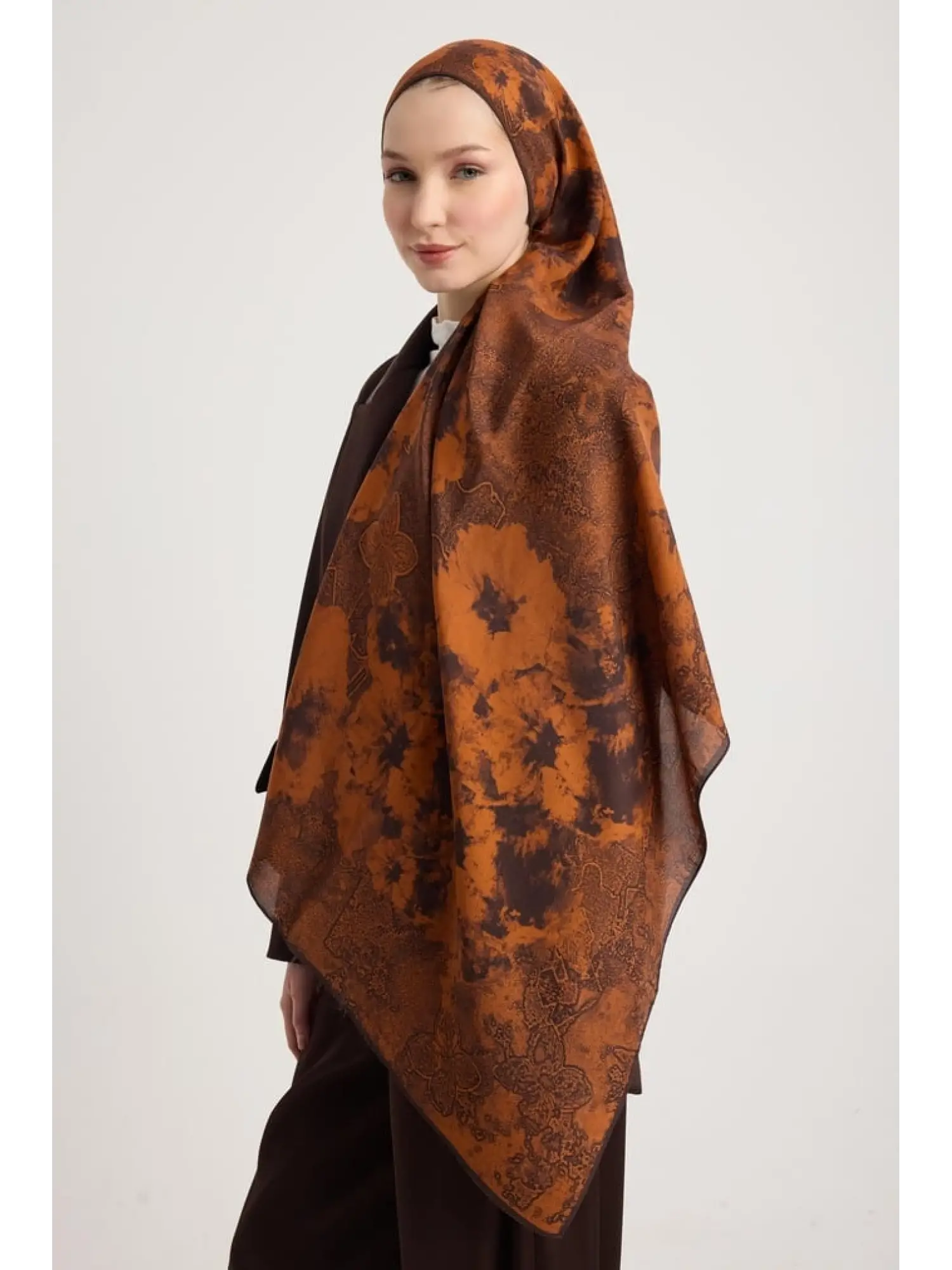 Maisa Gülruh Floş Viskon Şal 70x190