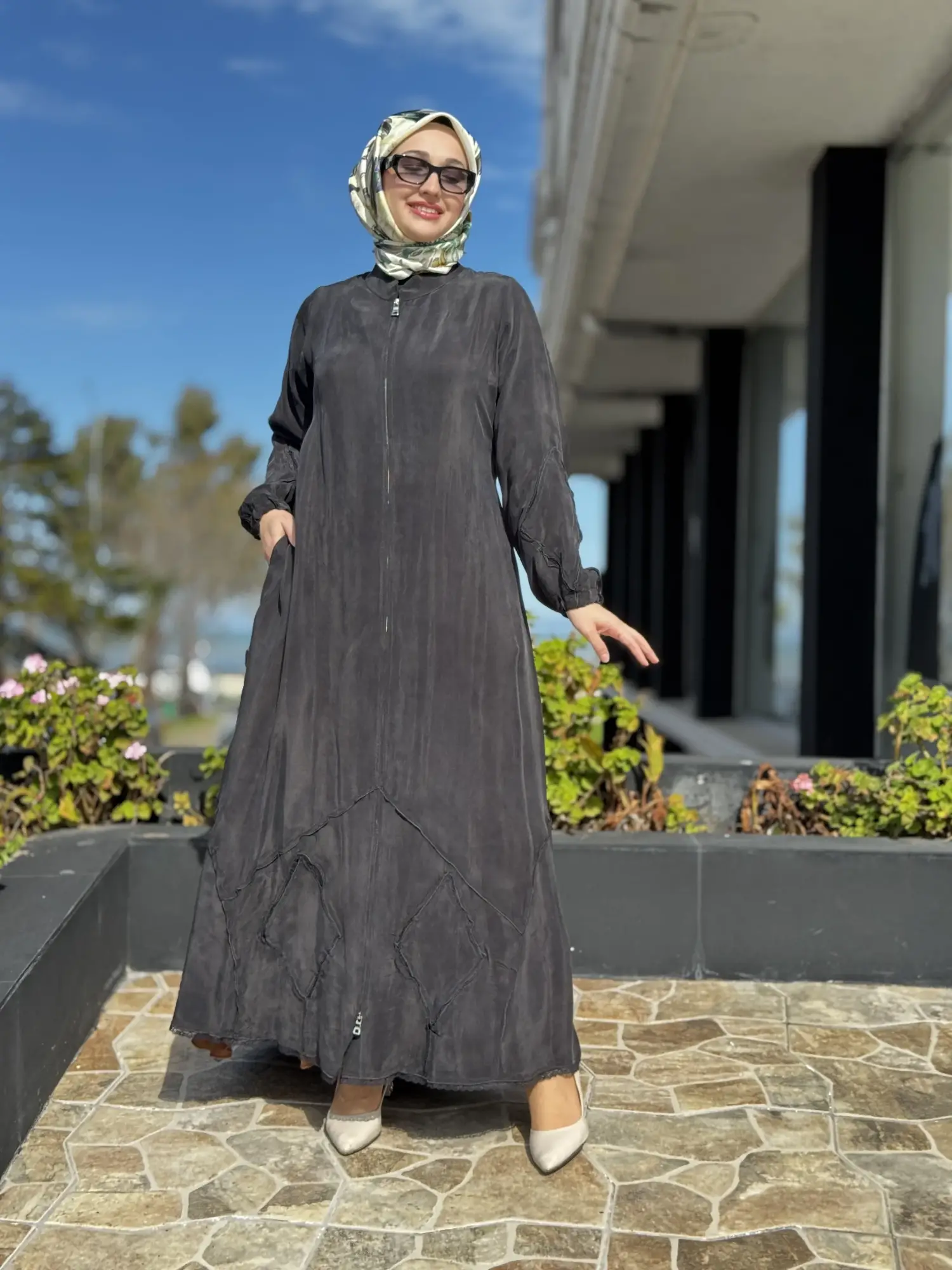 Misswhence Güpür ve Parça Detaylı İpek Farece / Pardesü 39500