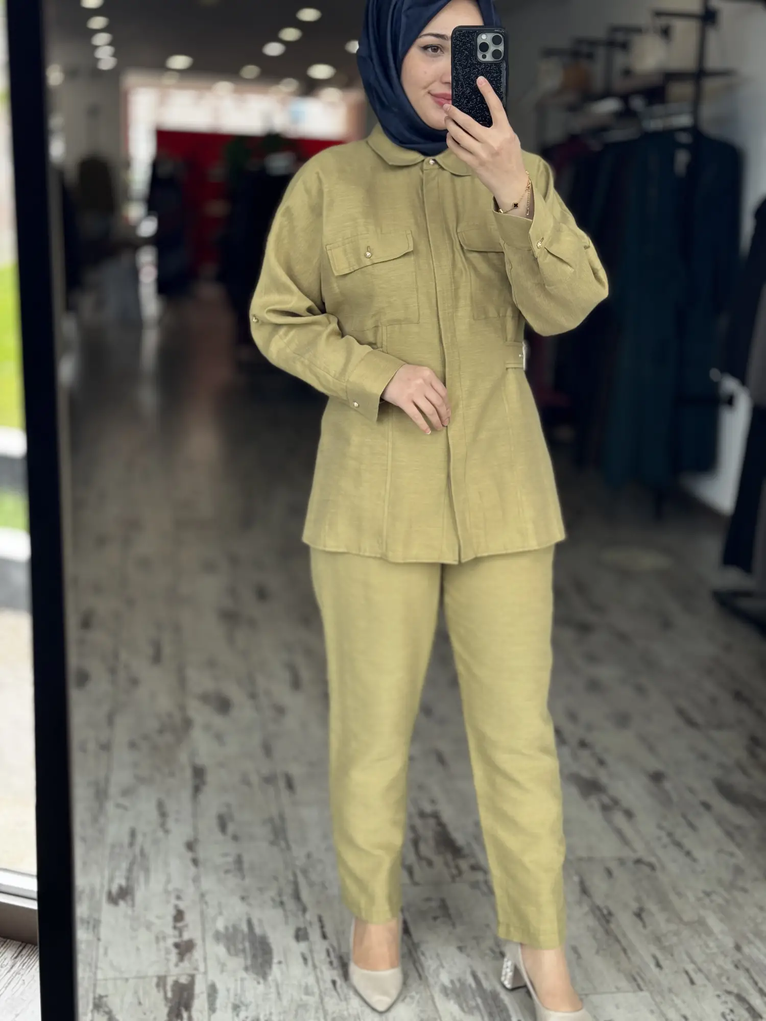 Ghisa Gömlek / Ceket Pantolon Takım G9189