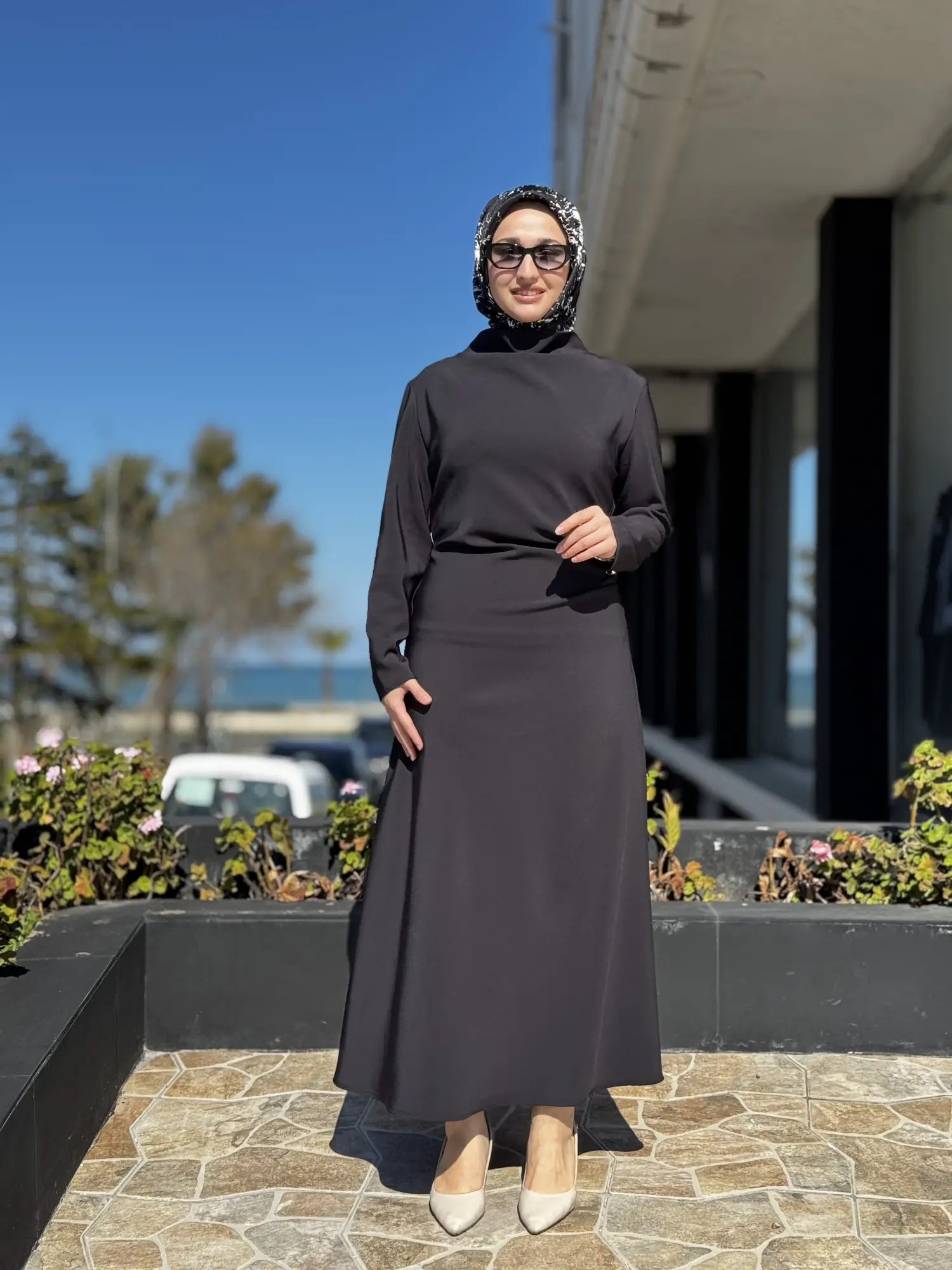 Ghisa Belden Model ve Aksesuar Detaylı Şık Elbise G4329