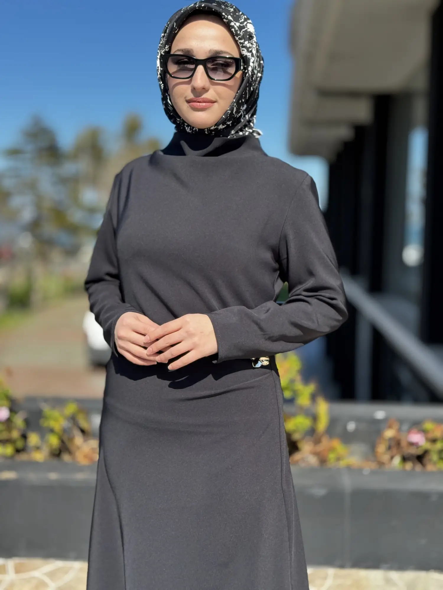 Ghisa Belden Model ve Aksesuar Detaylı Şık Elbise G4329