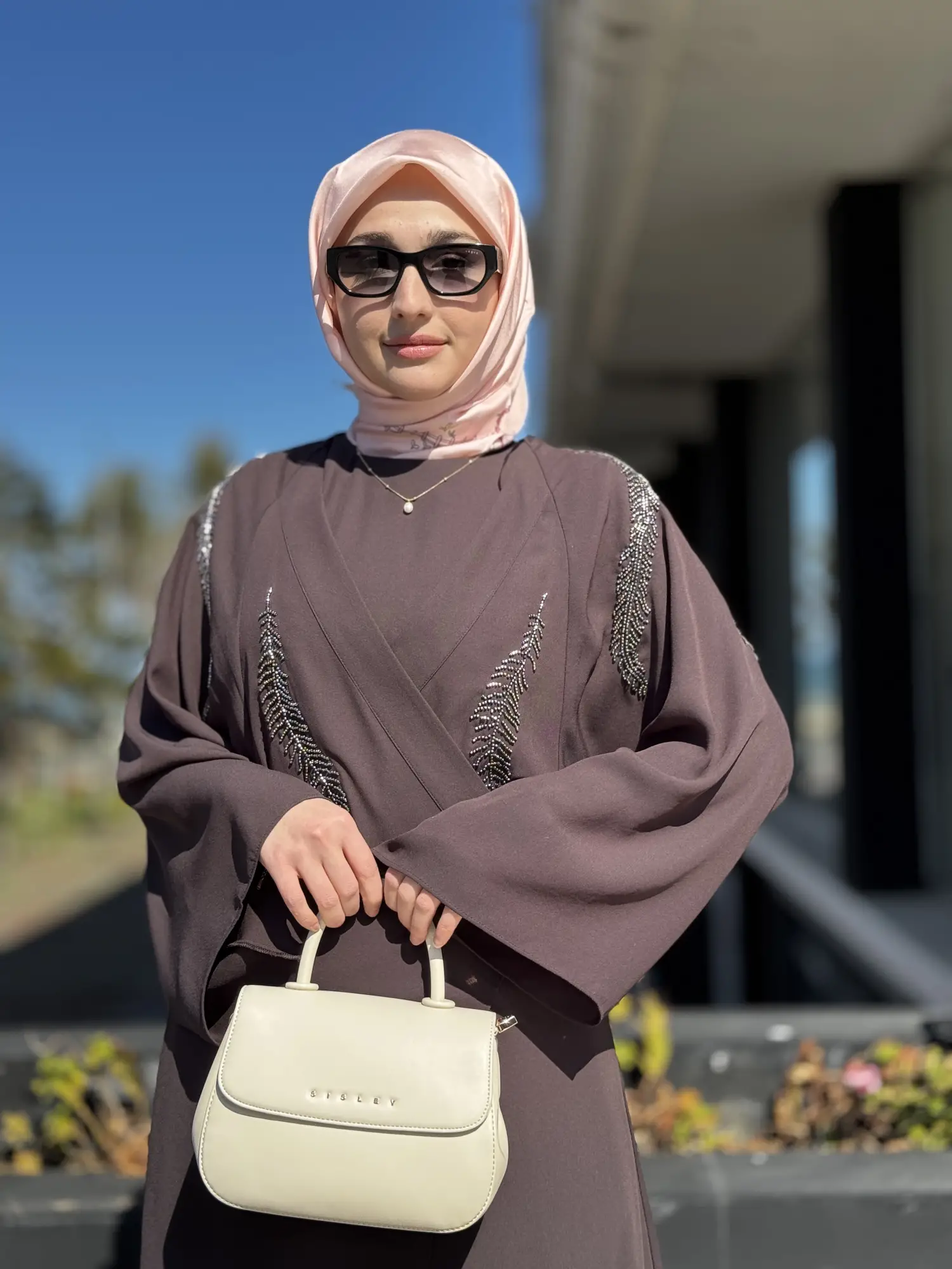 Ghisa Boncuk İşlemeli Kimono Elbise Takım G9187