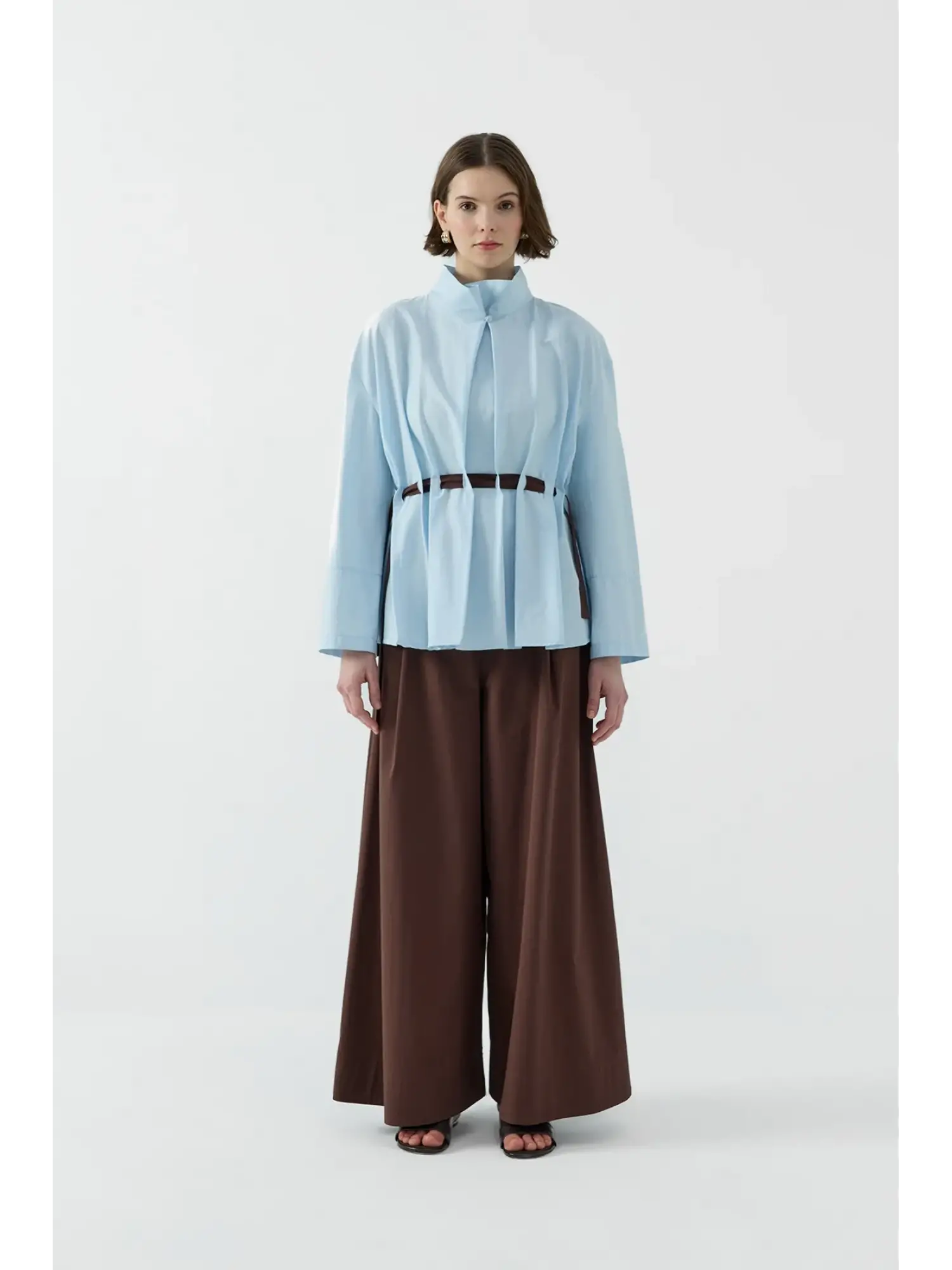 Clande Pens Detaylı Etek Pantolon