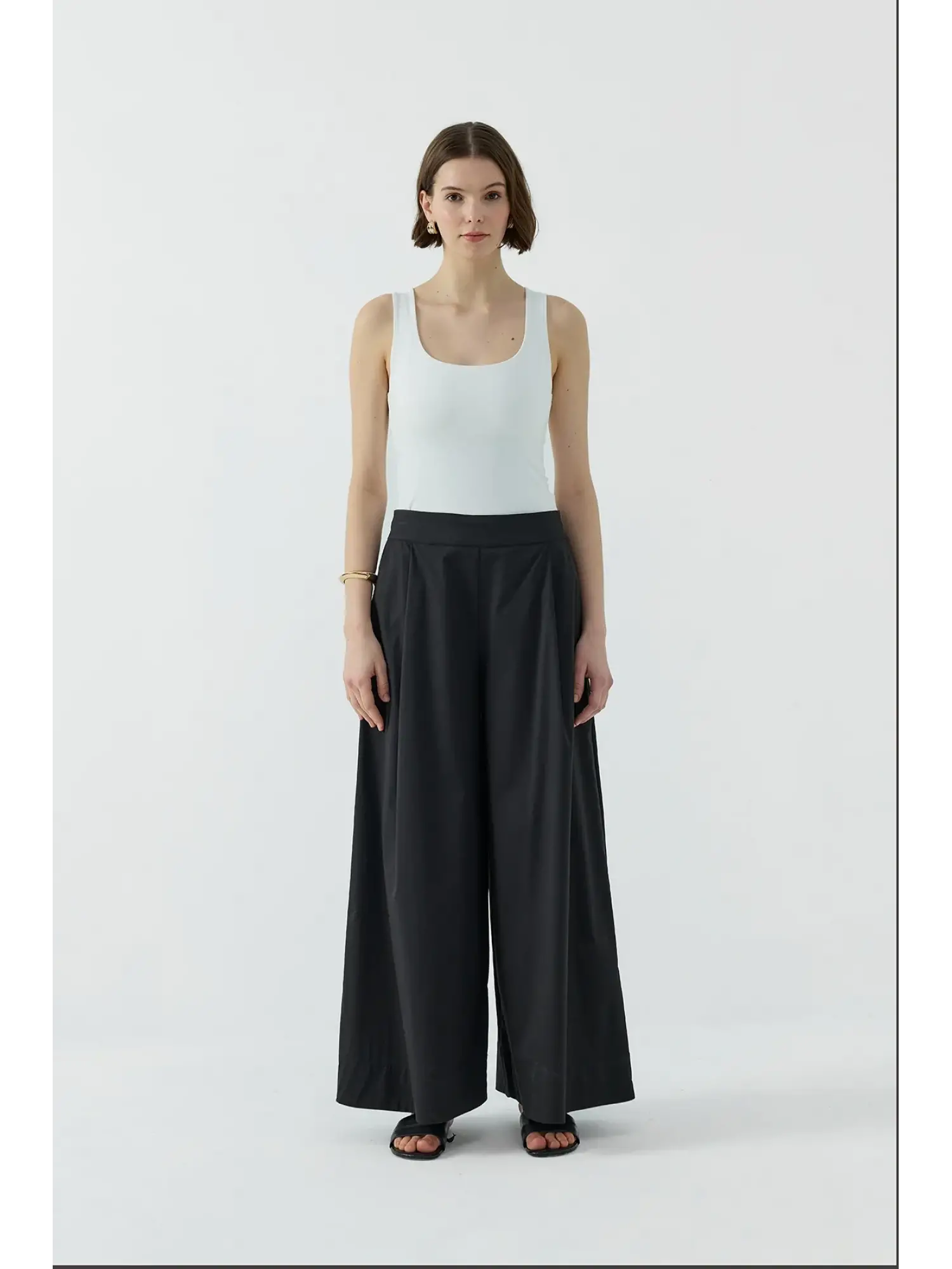 Clande Pens Detaylı Etek Pantolon