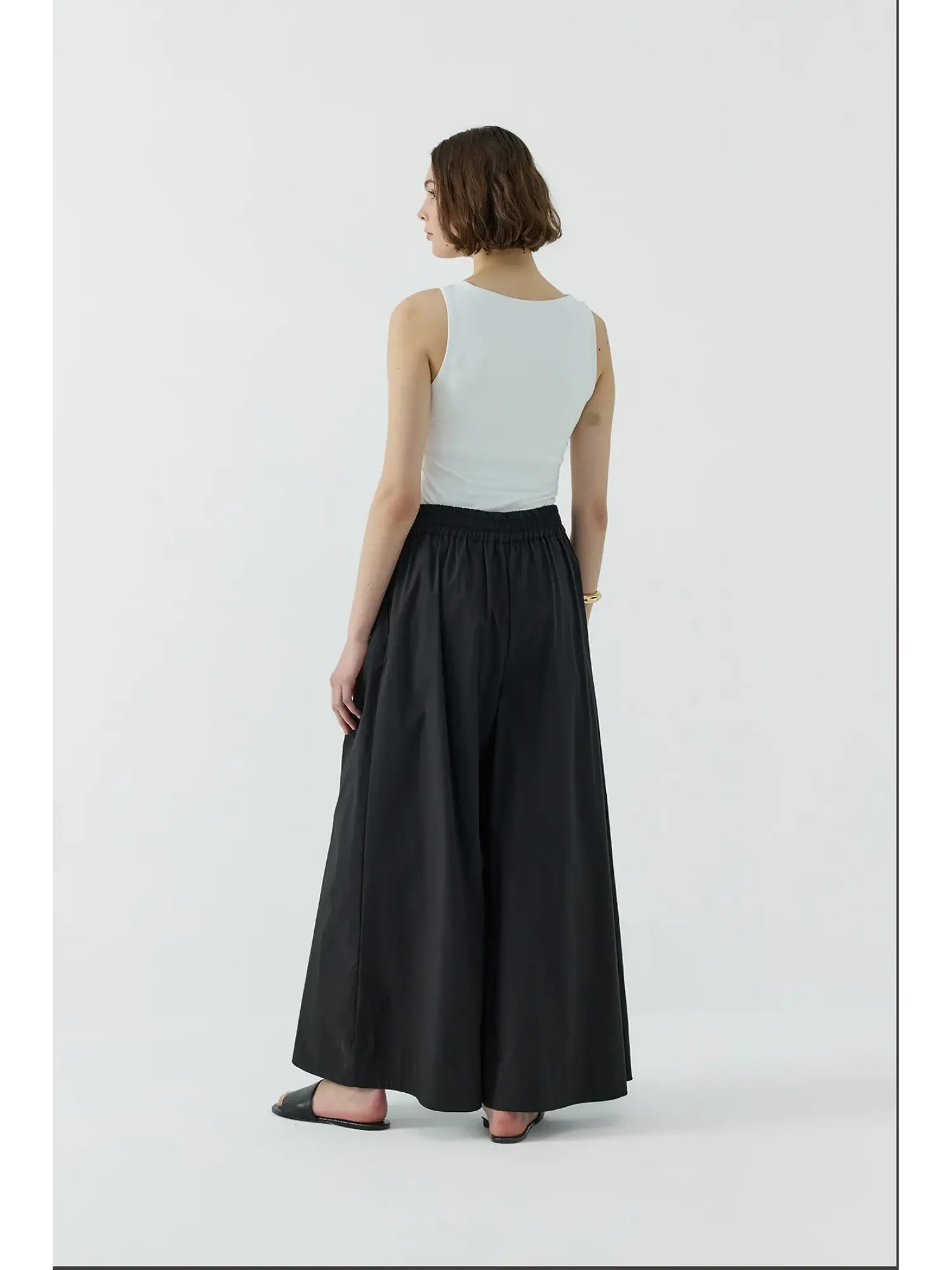 Clande Pens Detaylı Etek Pantolon