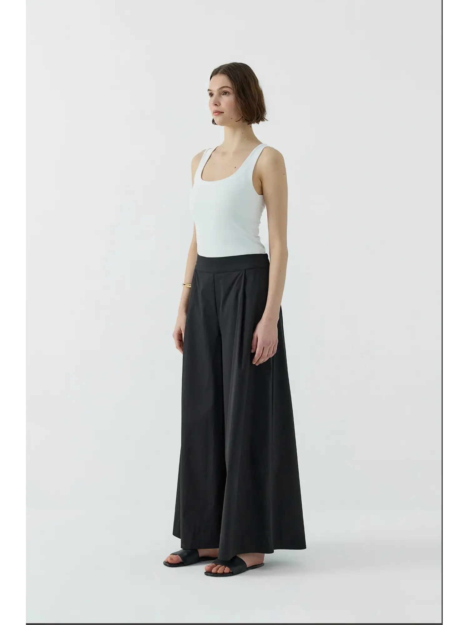 Clande Pens Detaylı Etek Pantolon