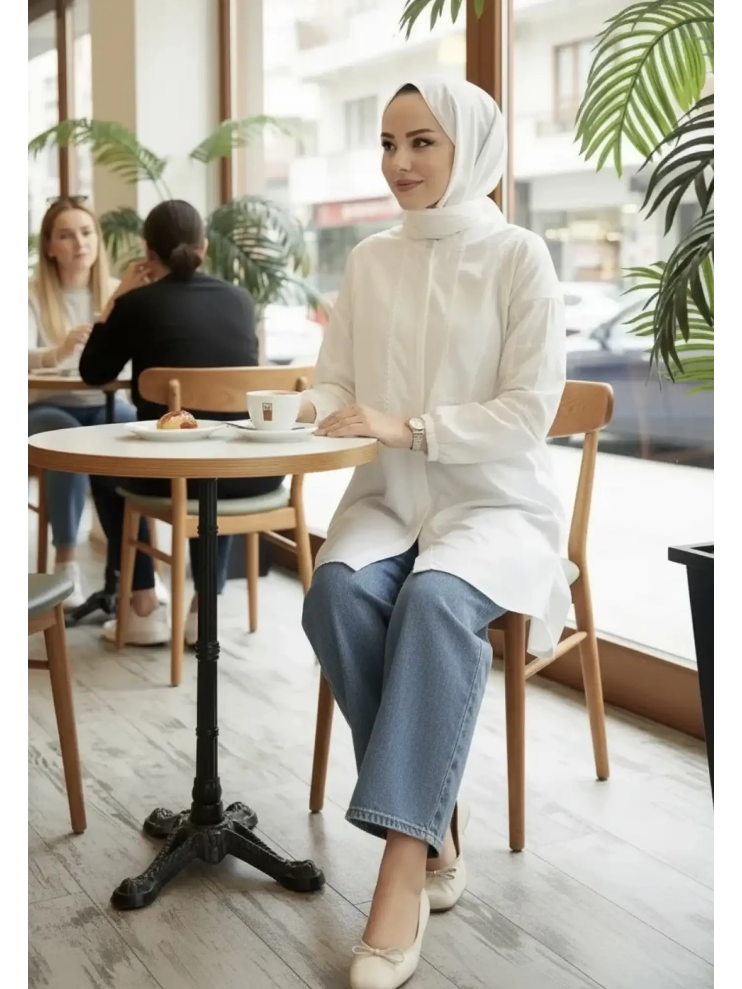 Kayra Fisto Detaylı Önü Düğmeli Tunik KA10029