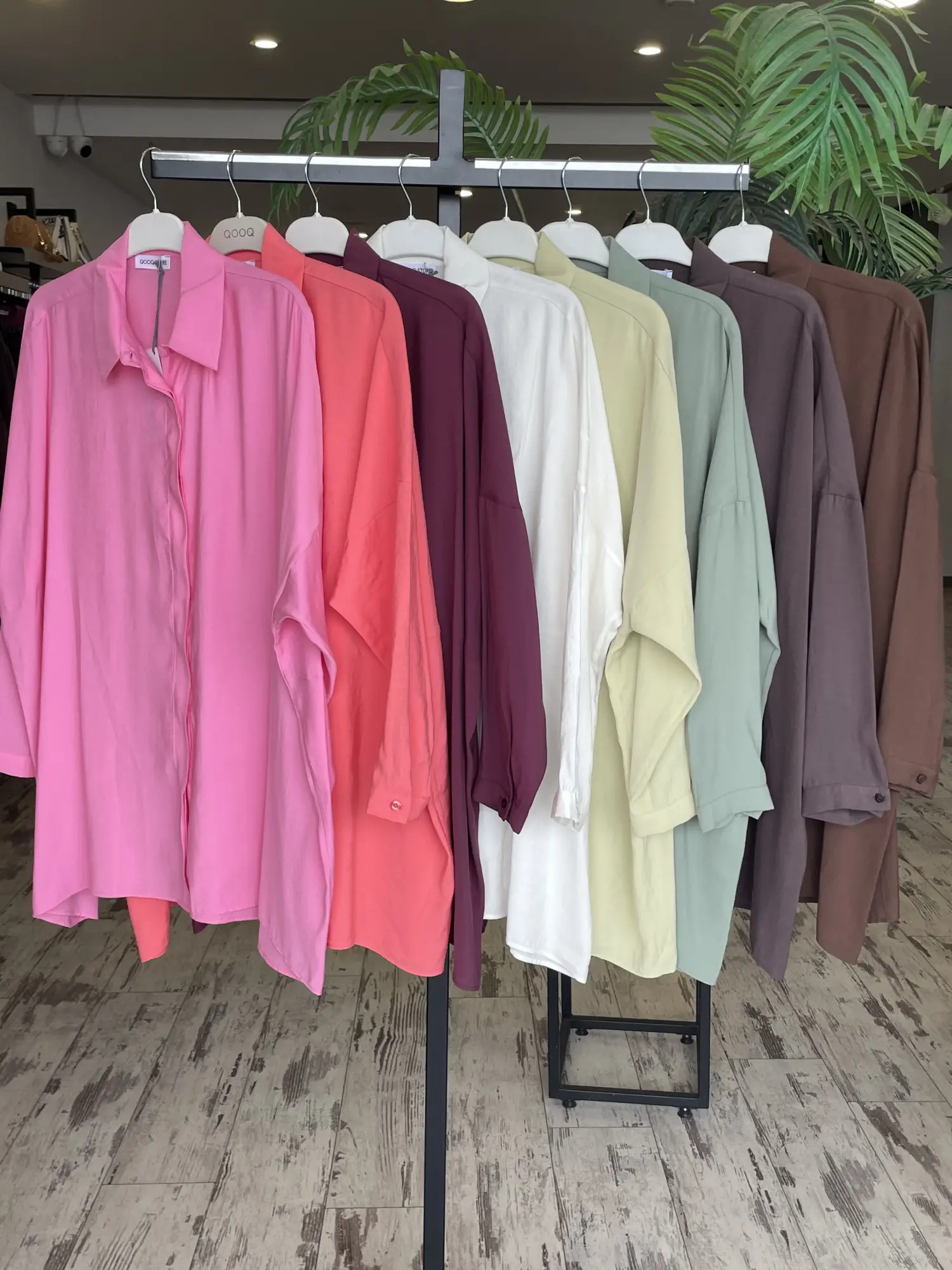 QooQ Store Yarasa Kol Gömlek 26SS233