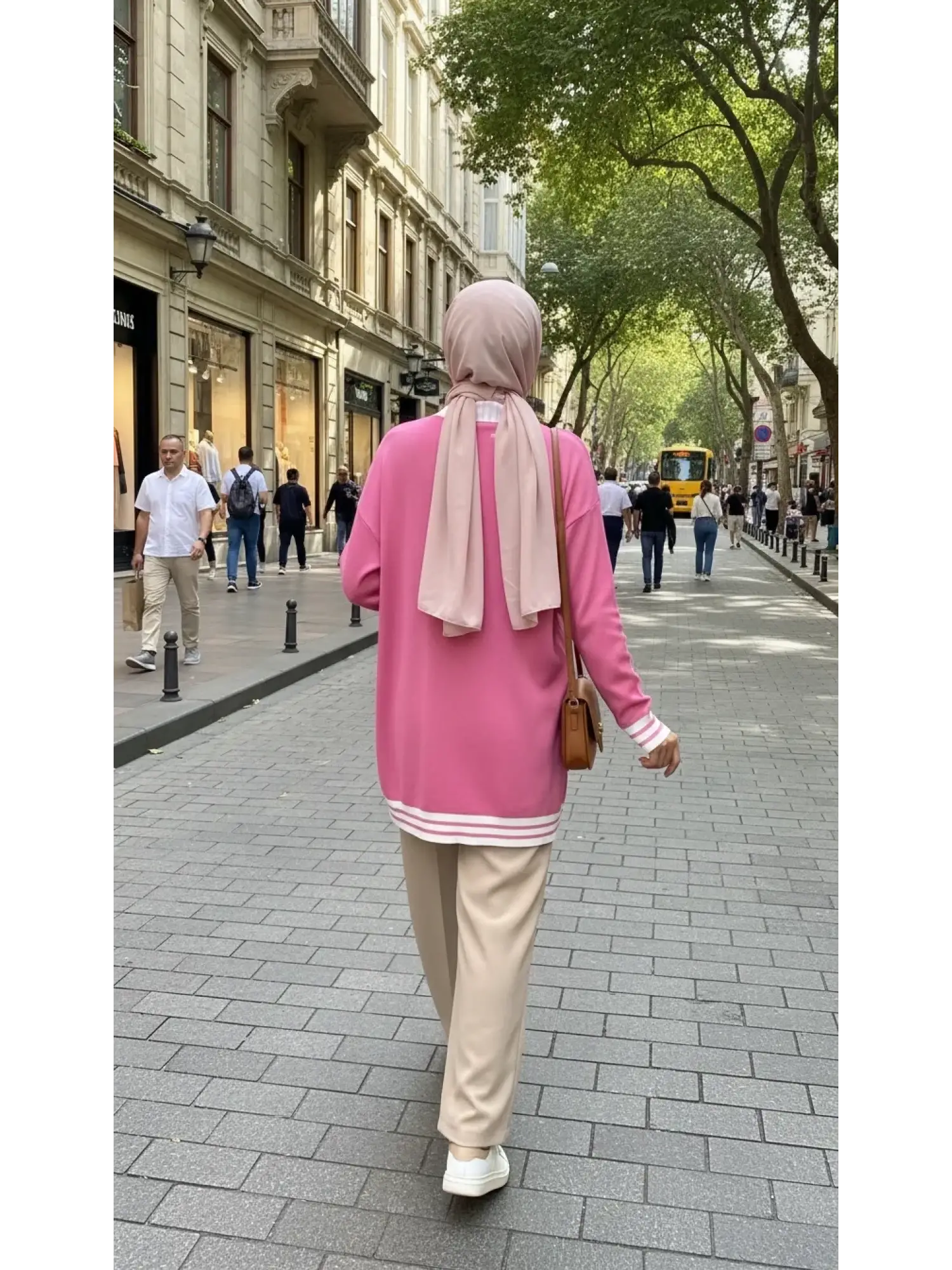 Tığ Triko Önden Bağlamalı Triko Detaylı Gömlek GML22125