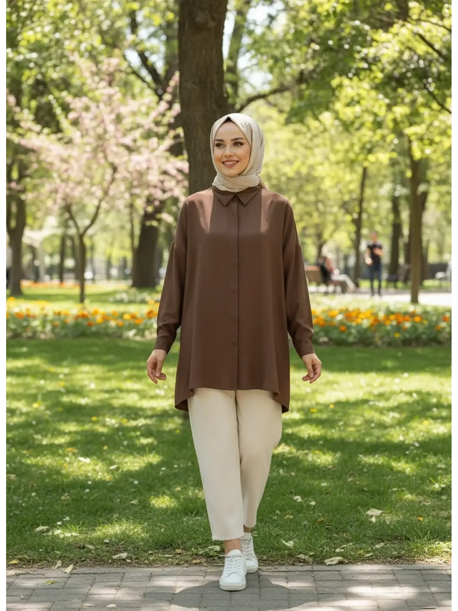 QooQ Store Yarasa Kol Gömlek 26SS233