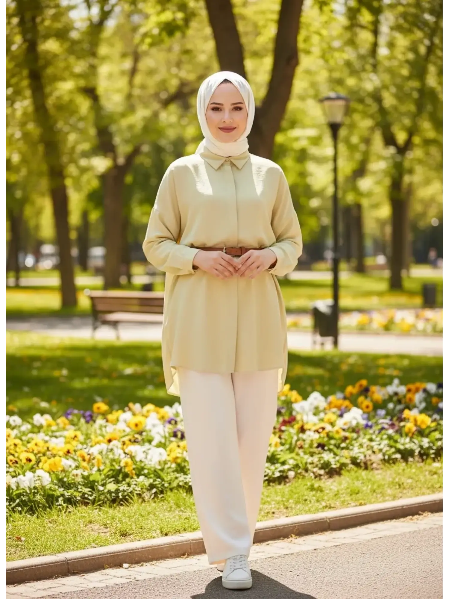 QooQ Store Yarasa Kol Gömlek 26SS233