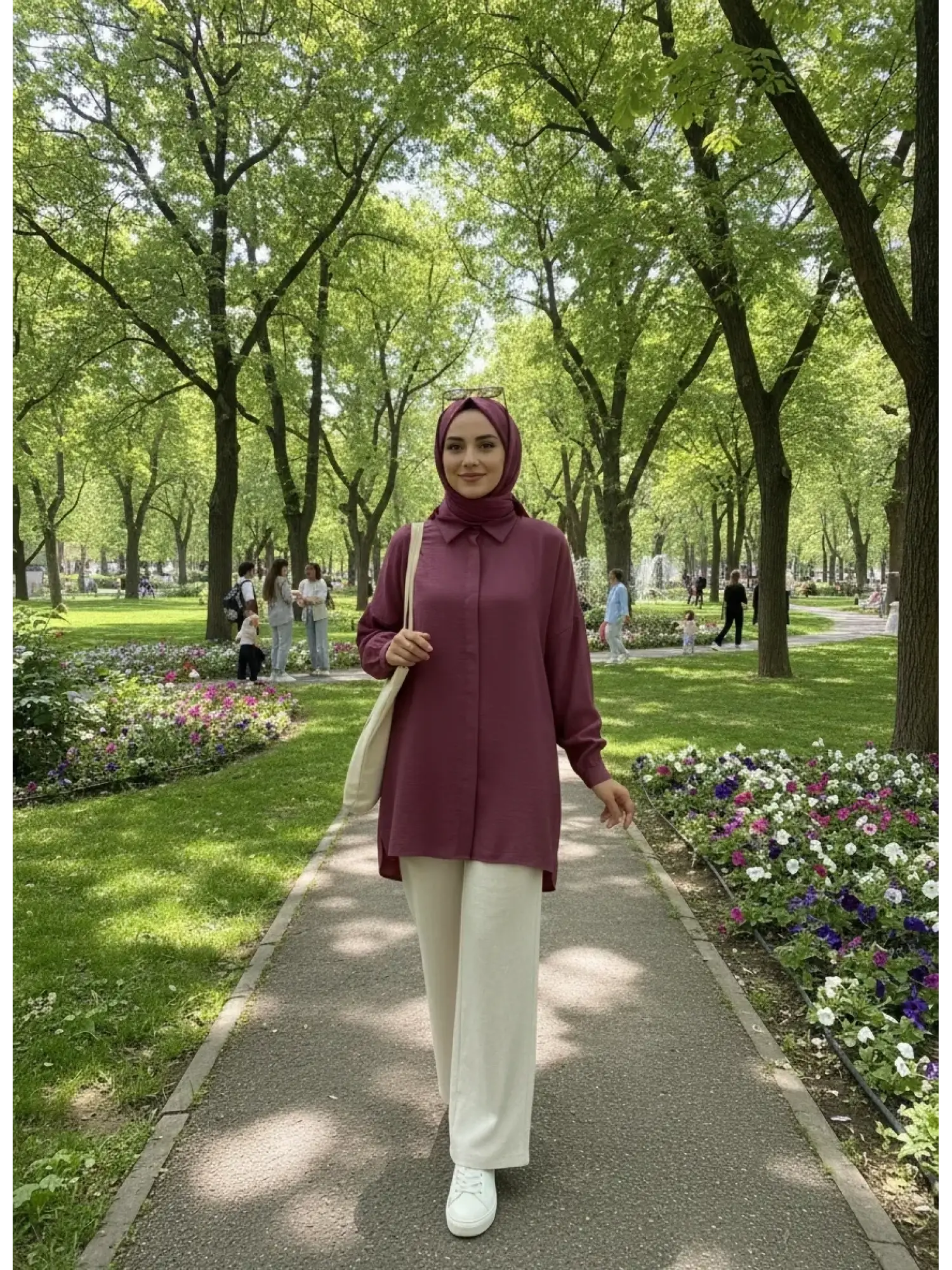 QooQ Store Yarasa Kol Gömlek 26SS233