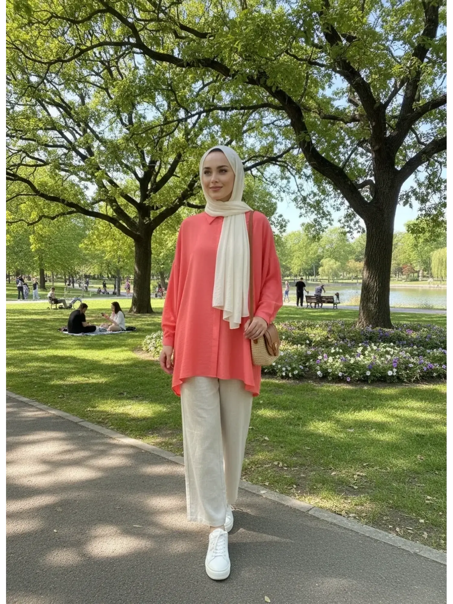 QooQ Store Yarasa Kol Gömlek 26SS233